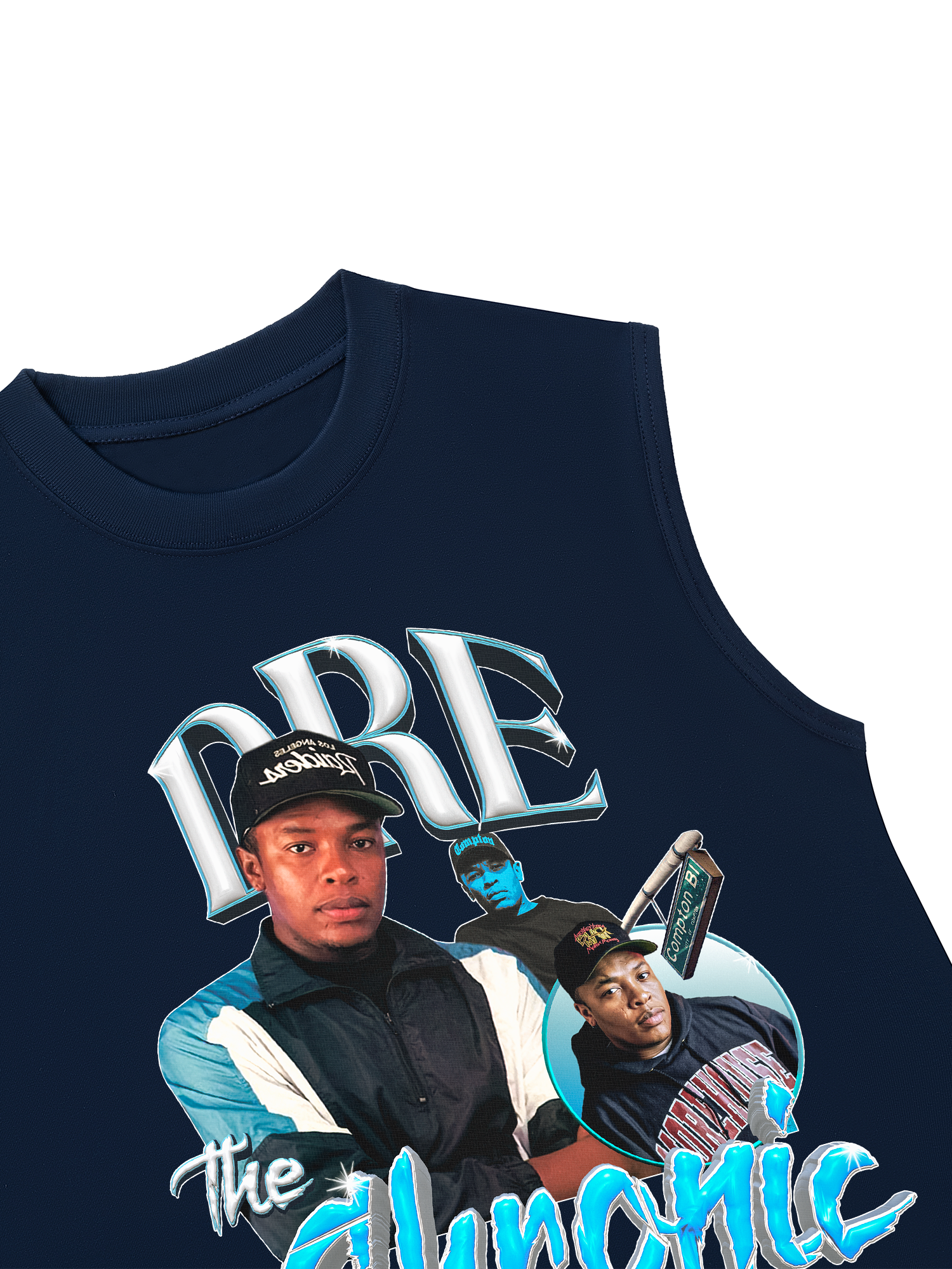Áo Ba Lỗ Relaxed Fit Rapper Dr Dre The Chronic