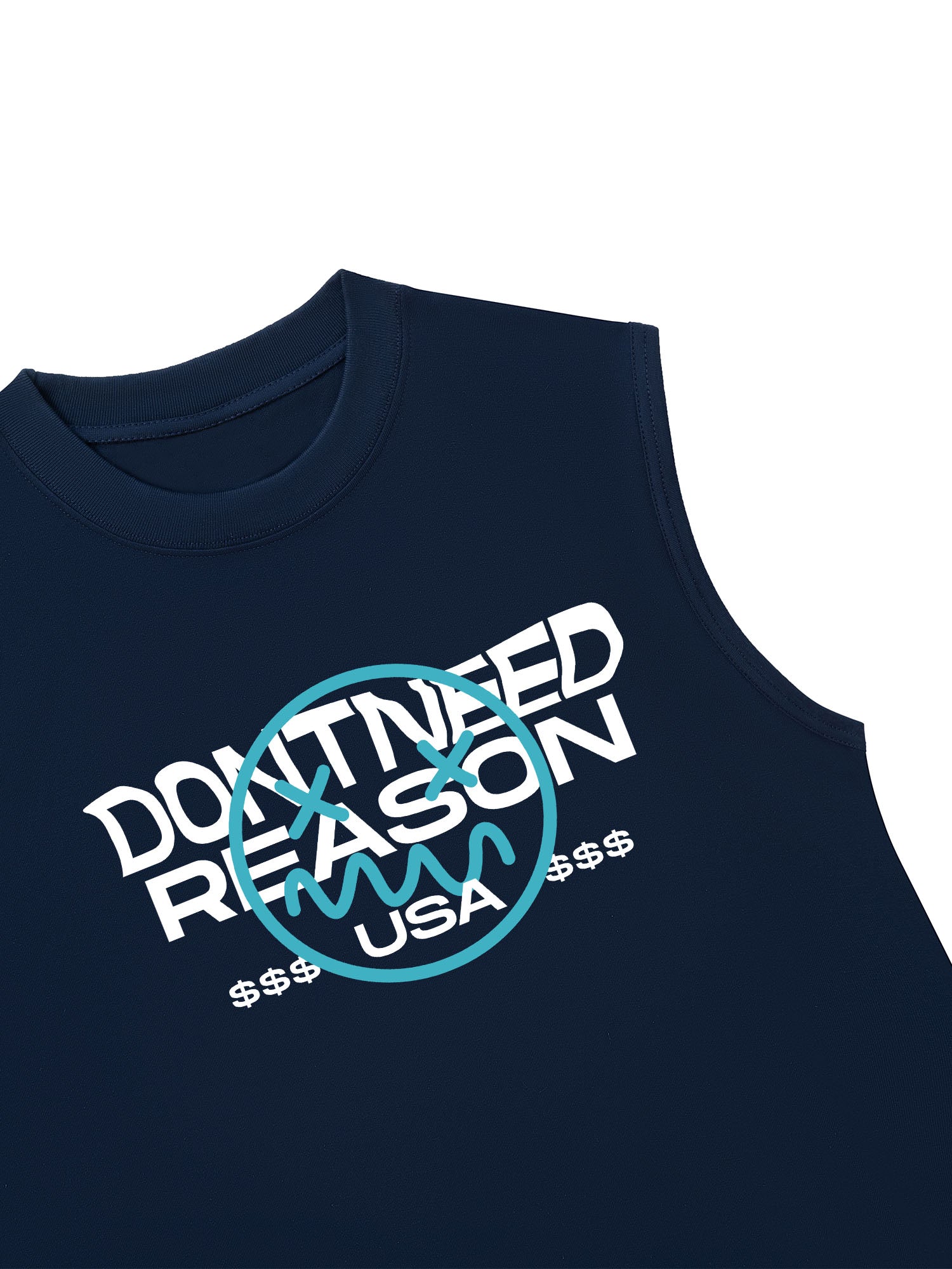 Áo Ba Lỗ Relaxed Fit USA Dont Need Reason