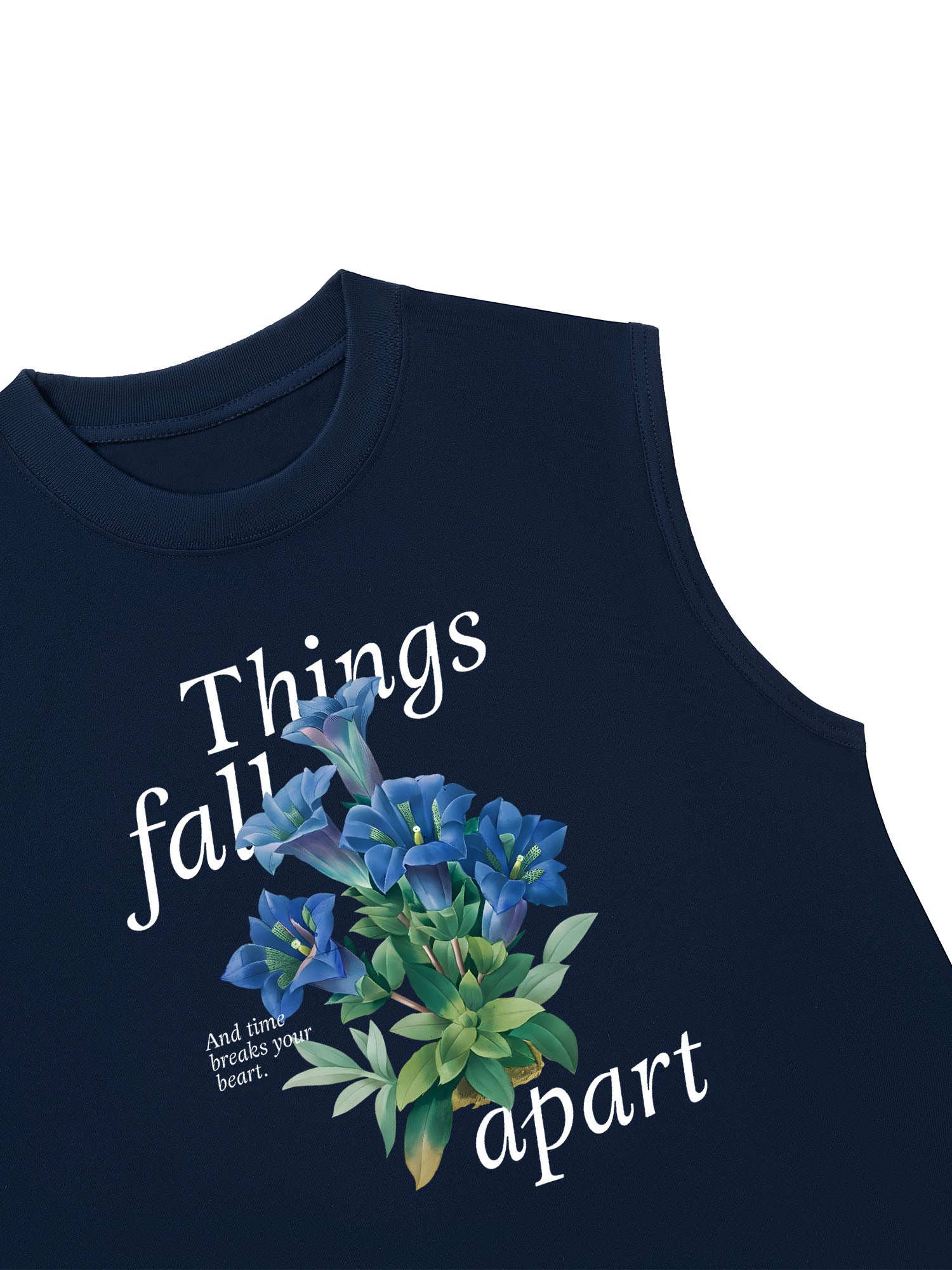 Áo Ba Lỗ Relaxed Fit Floral Things Fall Apart