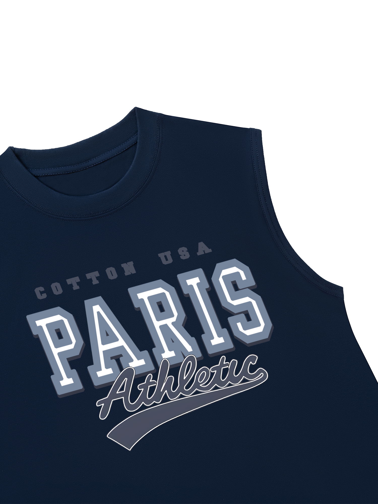 Áo Ba Lỗ Relaxed Fit Paris