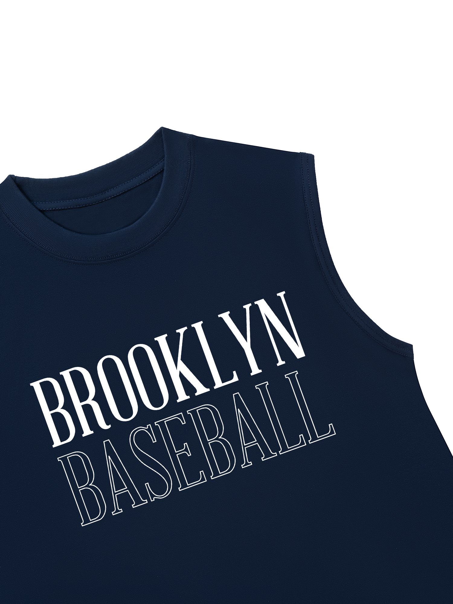 Áo Ba Lỗ Relaxed Fit Baseball Basic Brooklyn