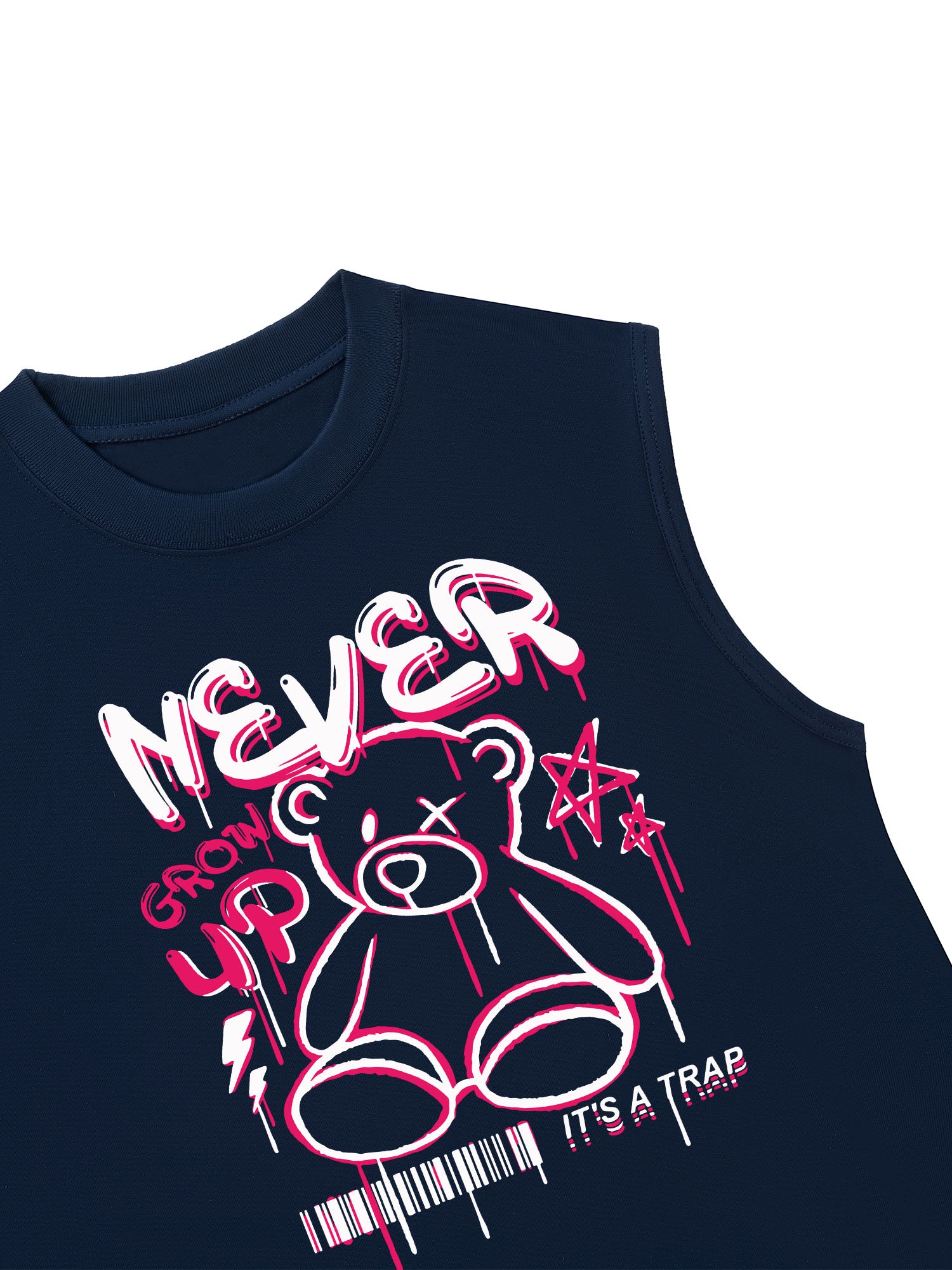 Áo Ba Lỗ Relaxed Fit Never Grow Up