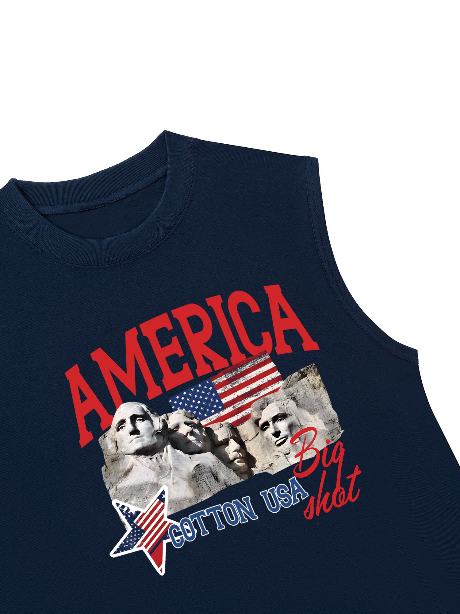 Áo Ba Lỗ Relaxed Fit USA Big Shot