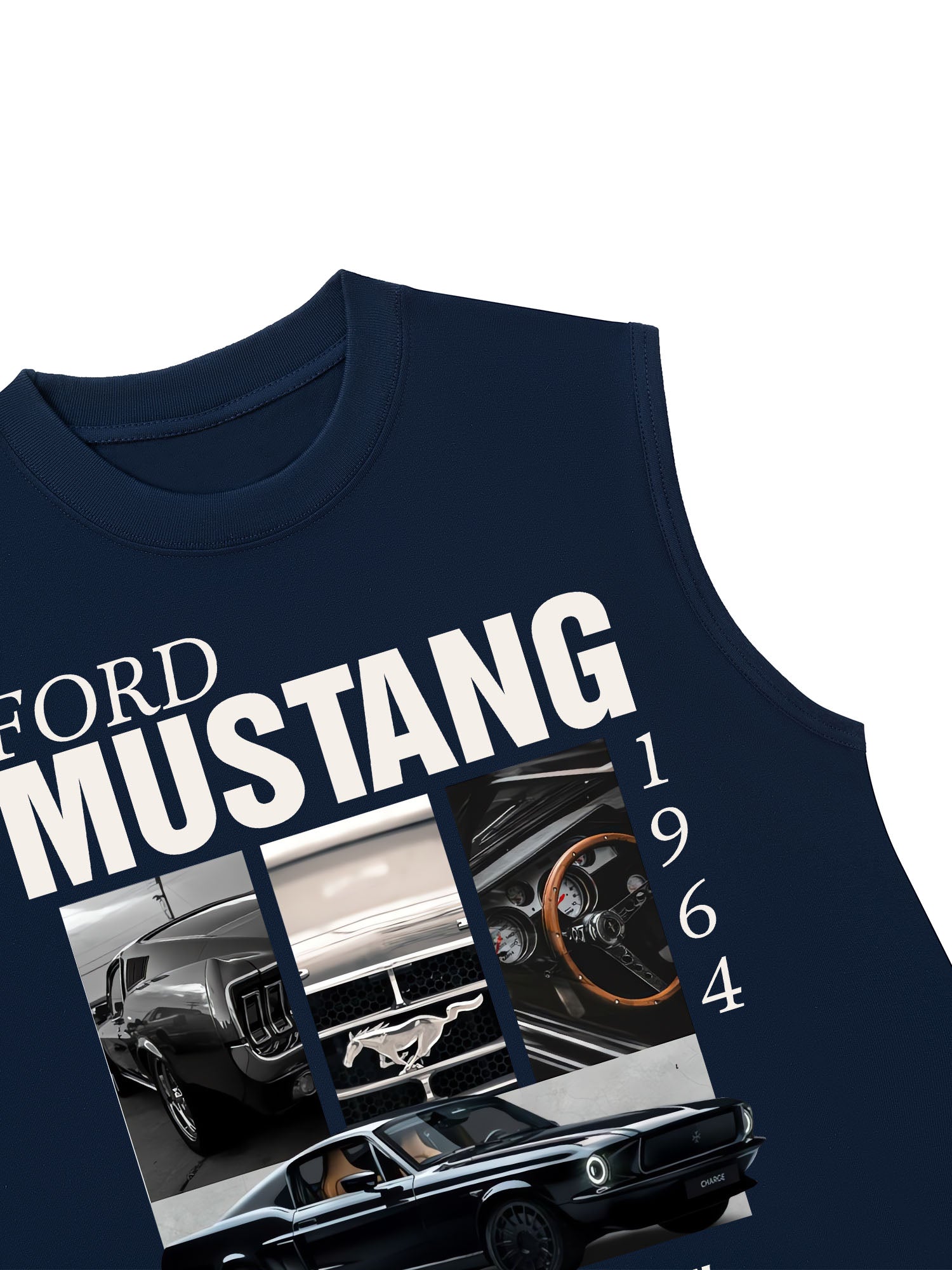Áo Ba Lỗ Relaxed Fit Ford Built To Be Legendary