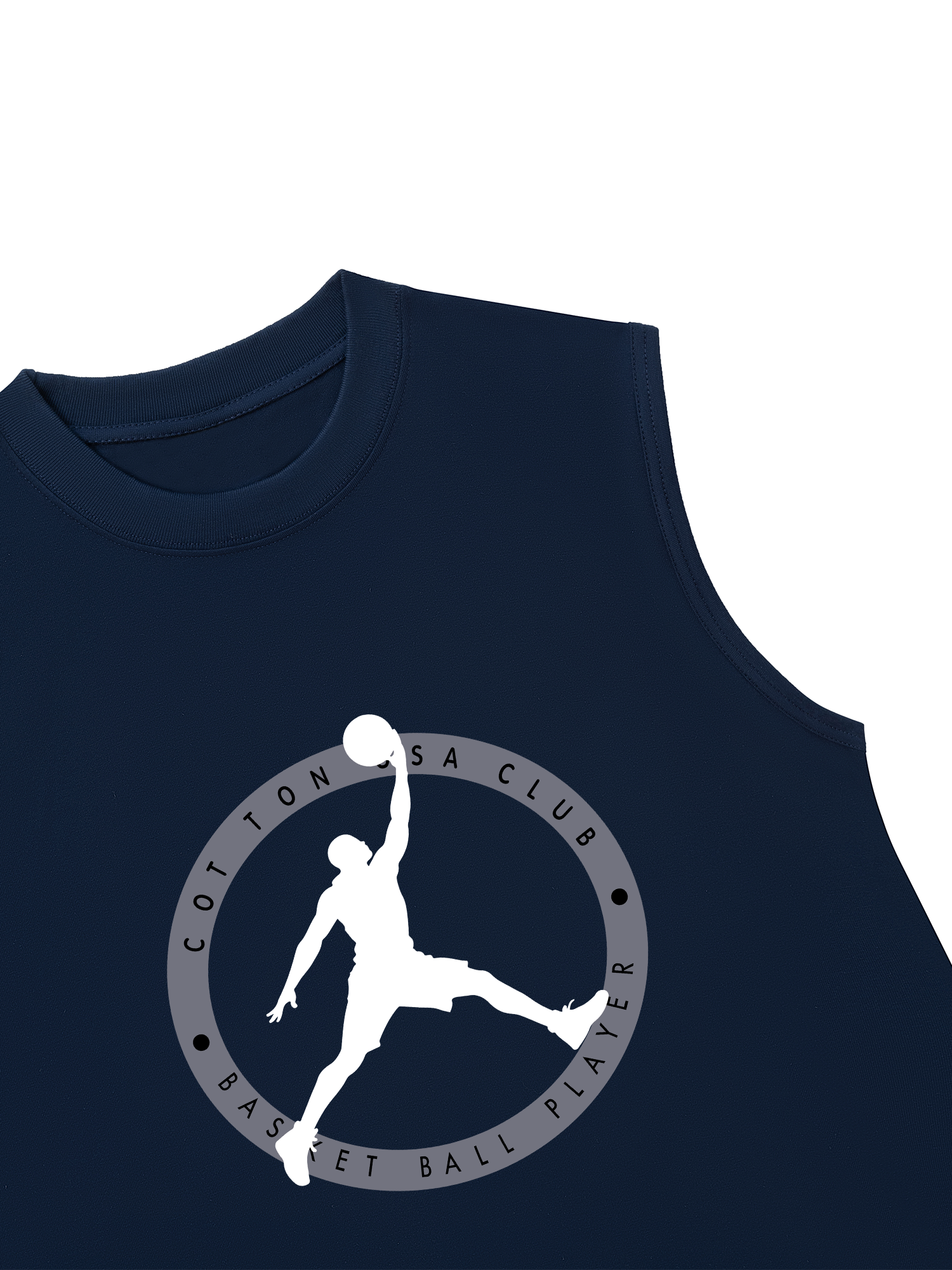 Áo Ba Lỗ Relaxed Fit Basketball Logo