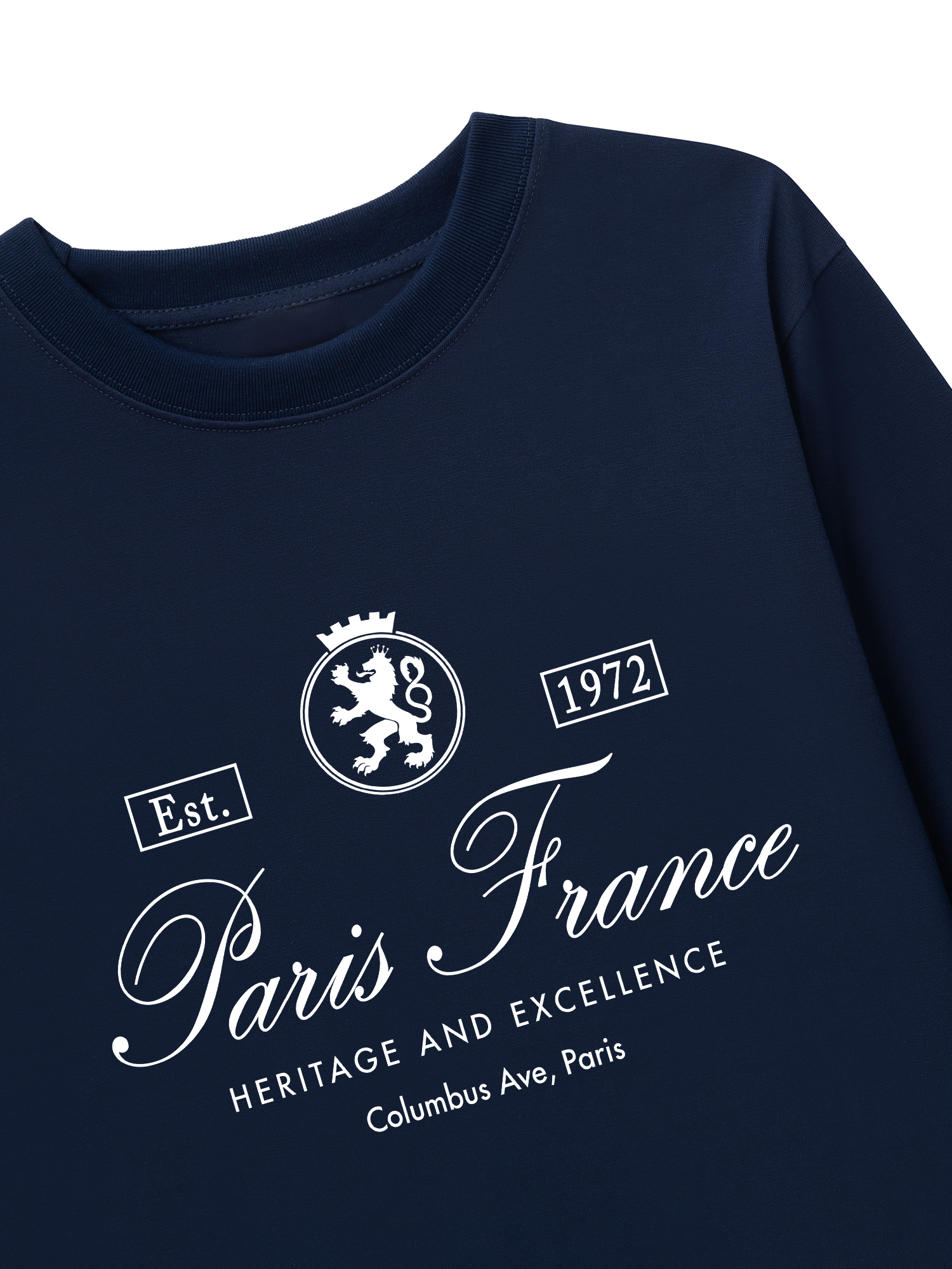 Áo Thun Dài Tay Vintage Paris France