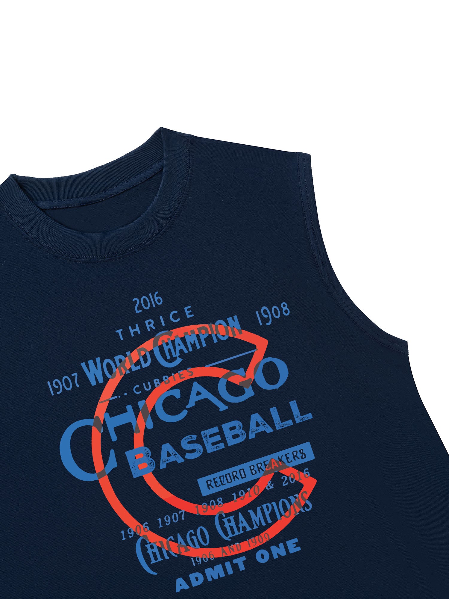 Áo Ba Lỗ Relaxed Fit Chicago Cubs