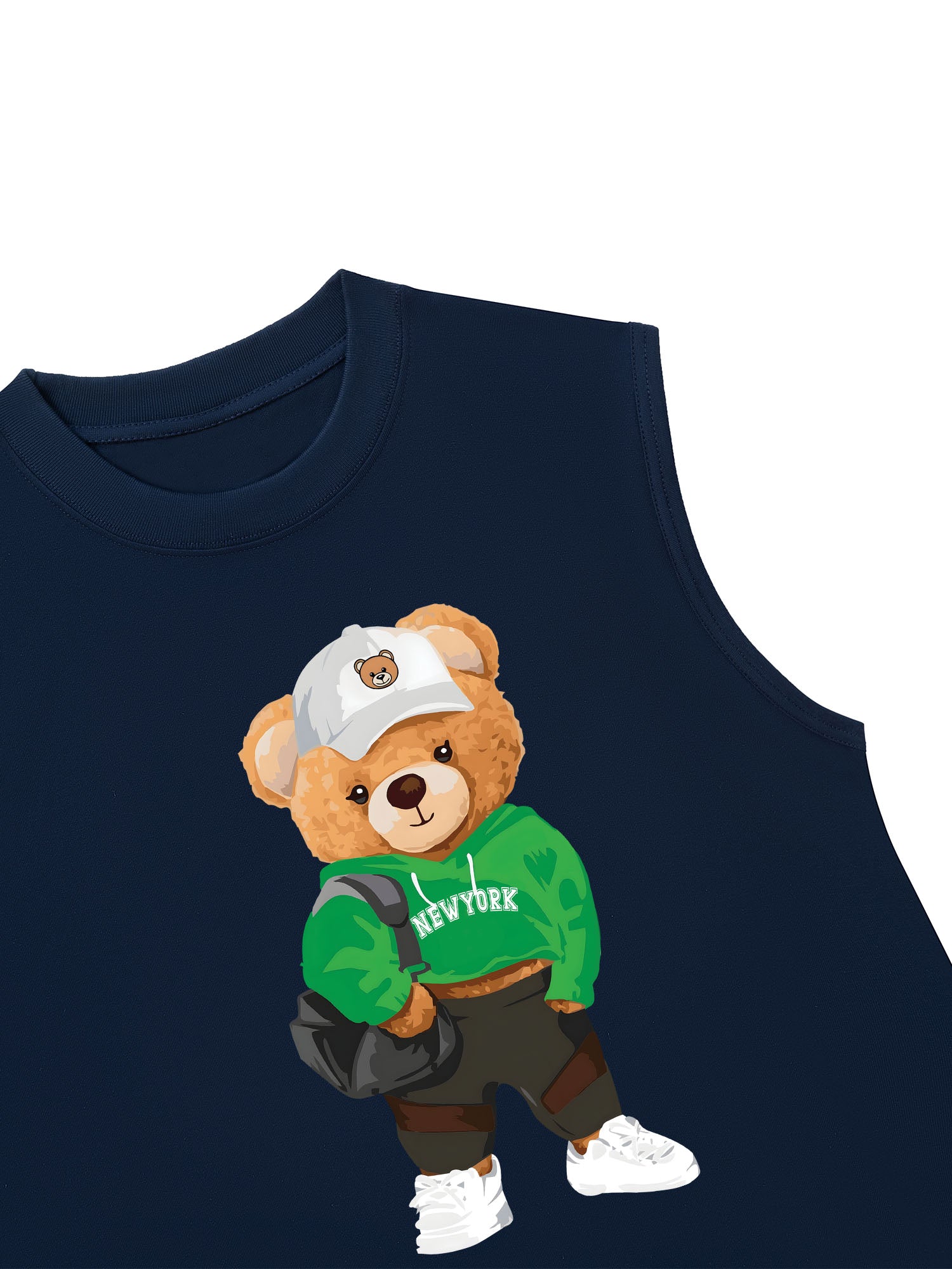 Áo Ba Lỗ Relaxed Fit Sporty Bear