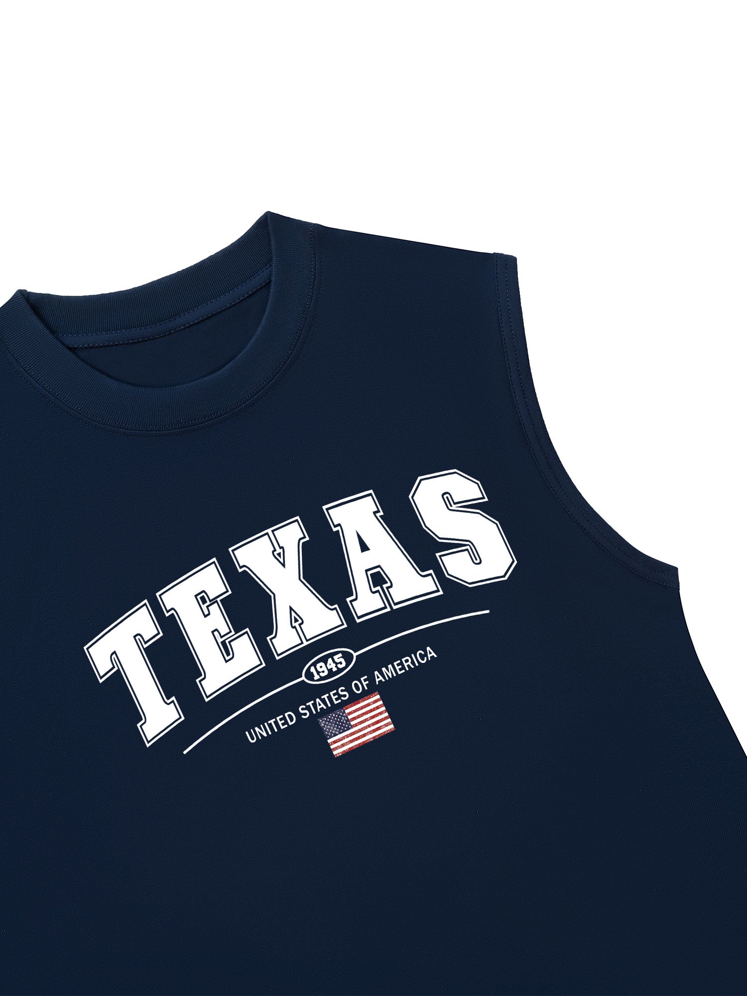 Áo Ba Lỗ Relaxed Fit USA Texas 1945