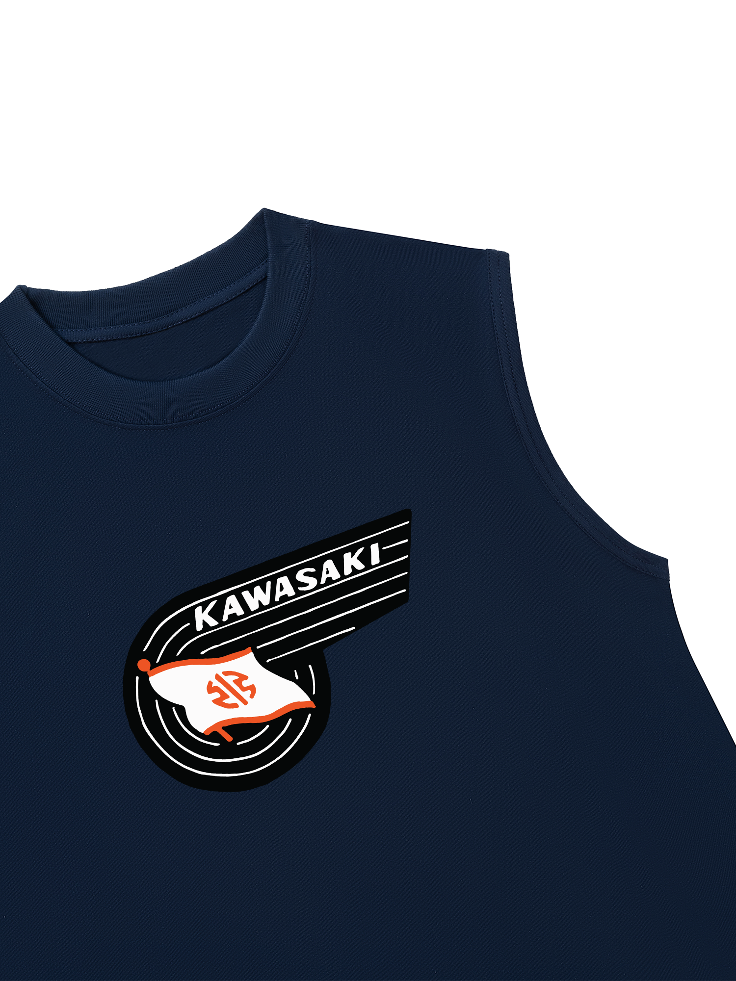 Áo Ba Lỗ Relaxed Fit Kawasaki Spirit