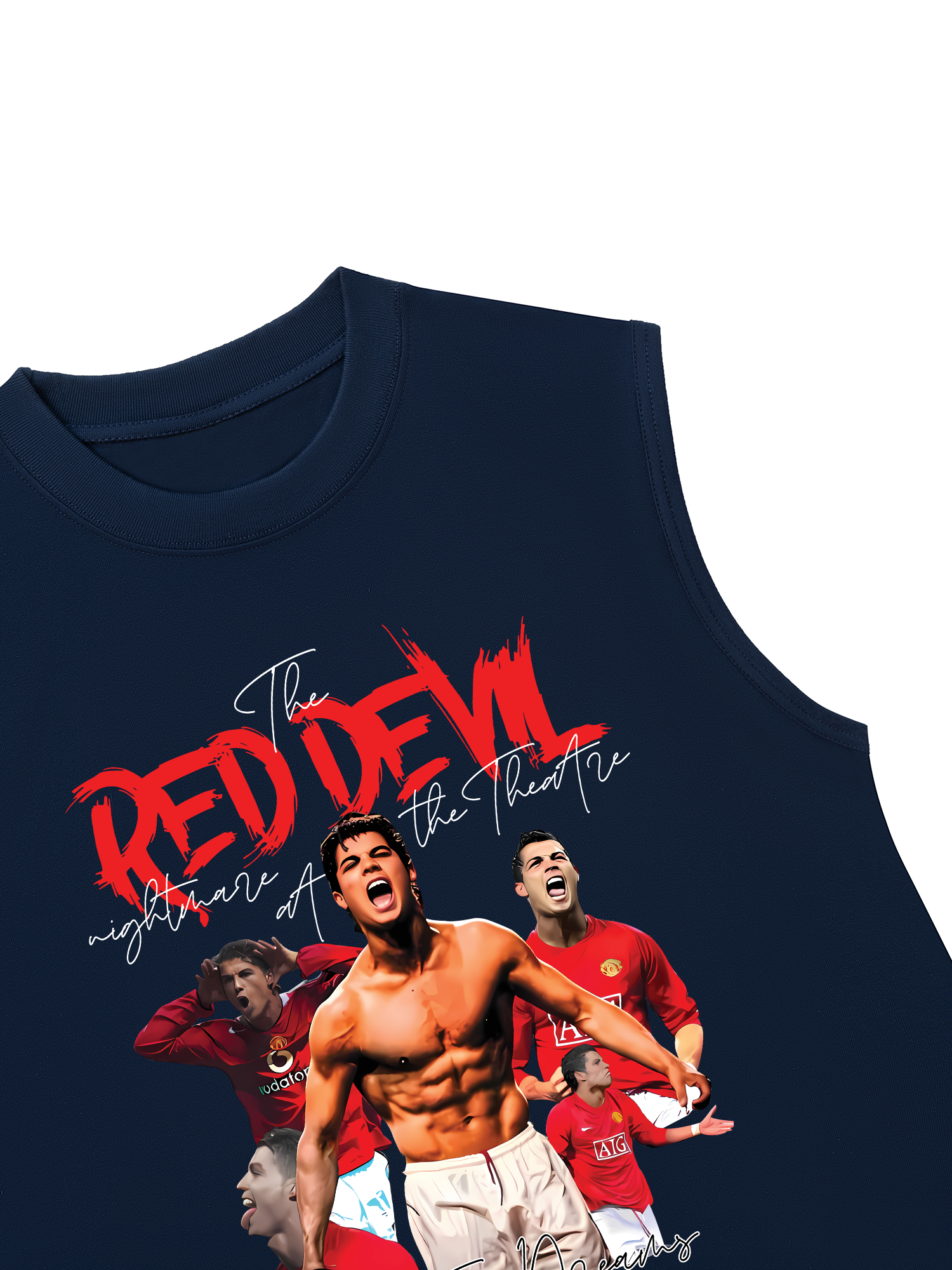 Áo Ba Lỗ Relaxed Fit Manchester United Red Devils CR7