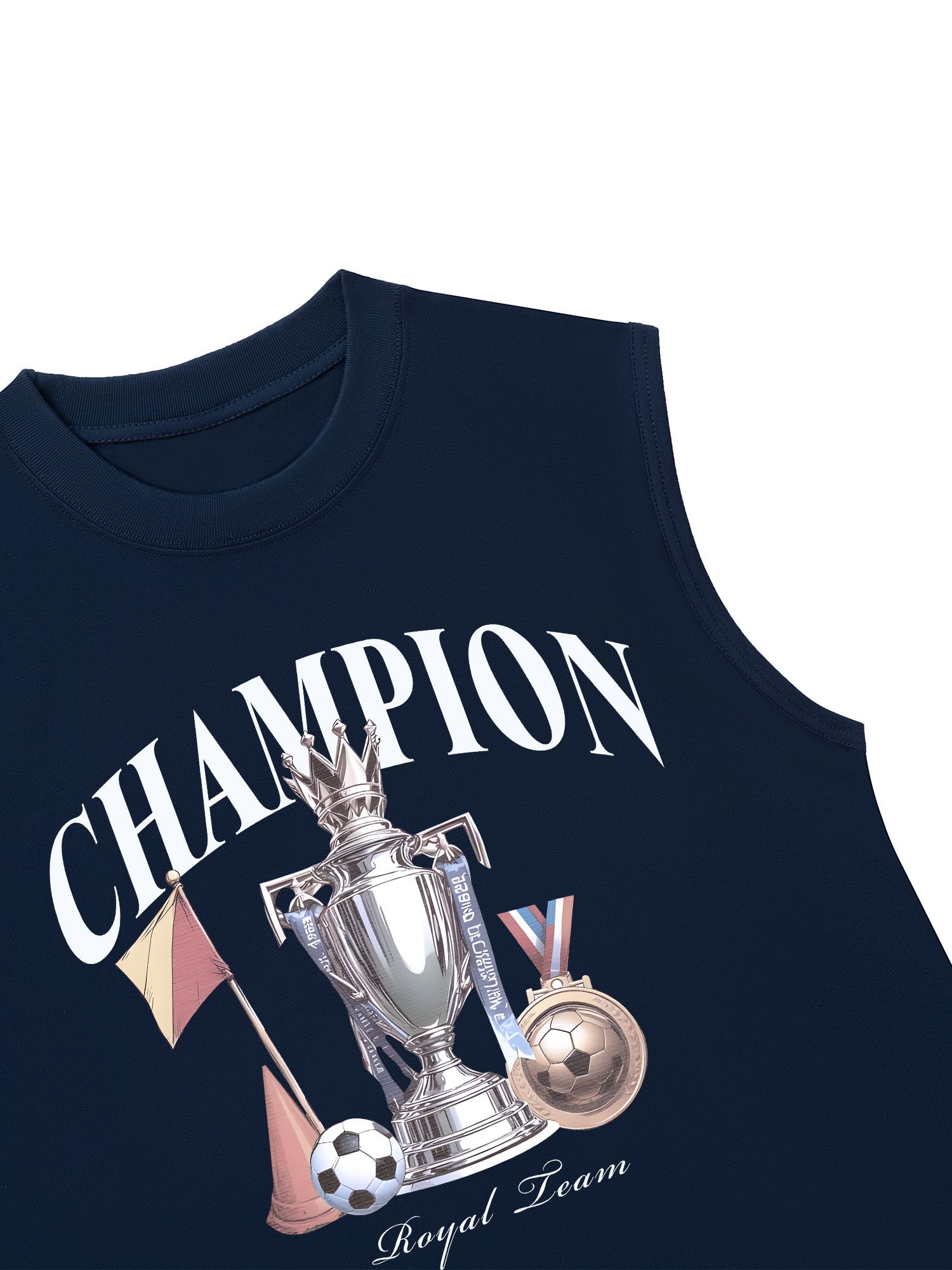 Áo Ba Lỗ Relaxed Fit Champions Royal Team