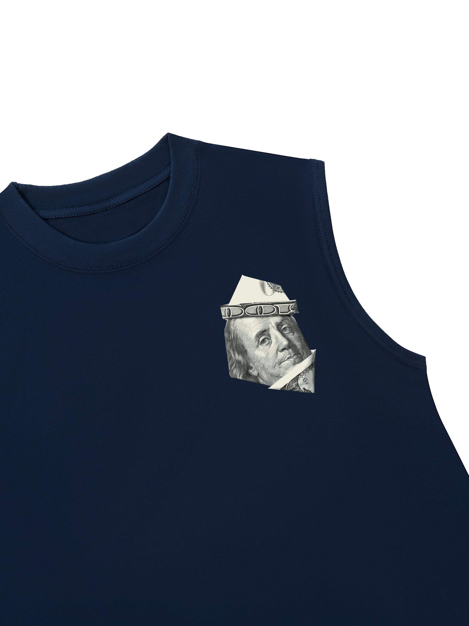 Áo Ba Lỗ Relaxed Fit Money Origami Hustle