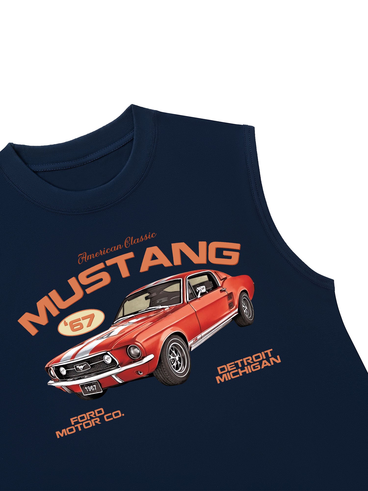 Áo Ba Lỗ Relaxed Fit Ford American Classic