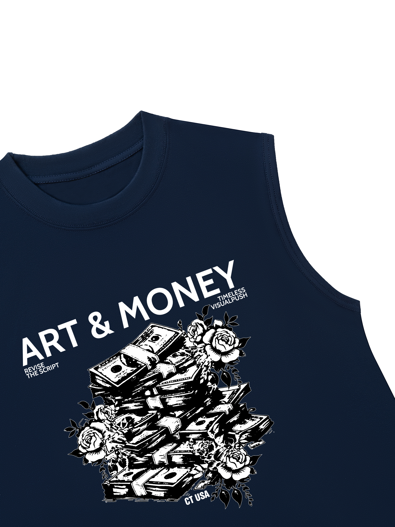 Áo Ba Lỗ Relaxed Fit Art & Money
