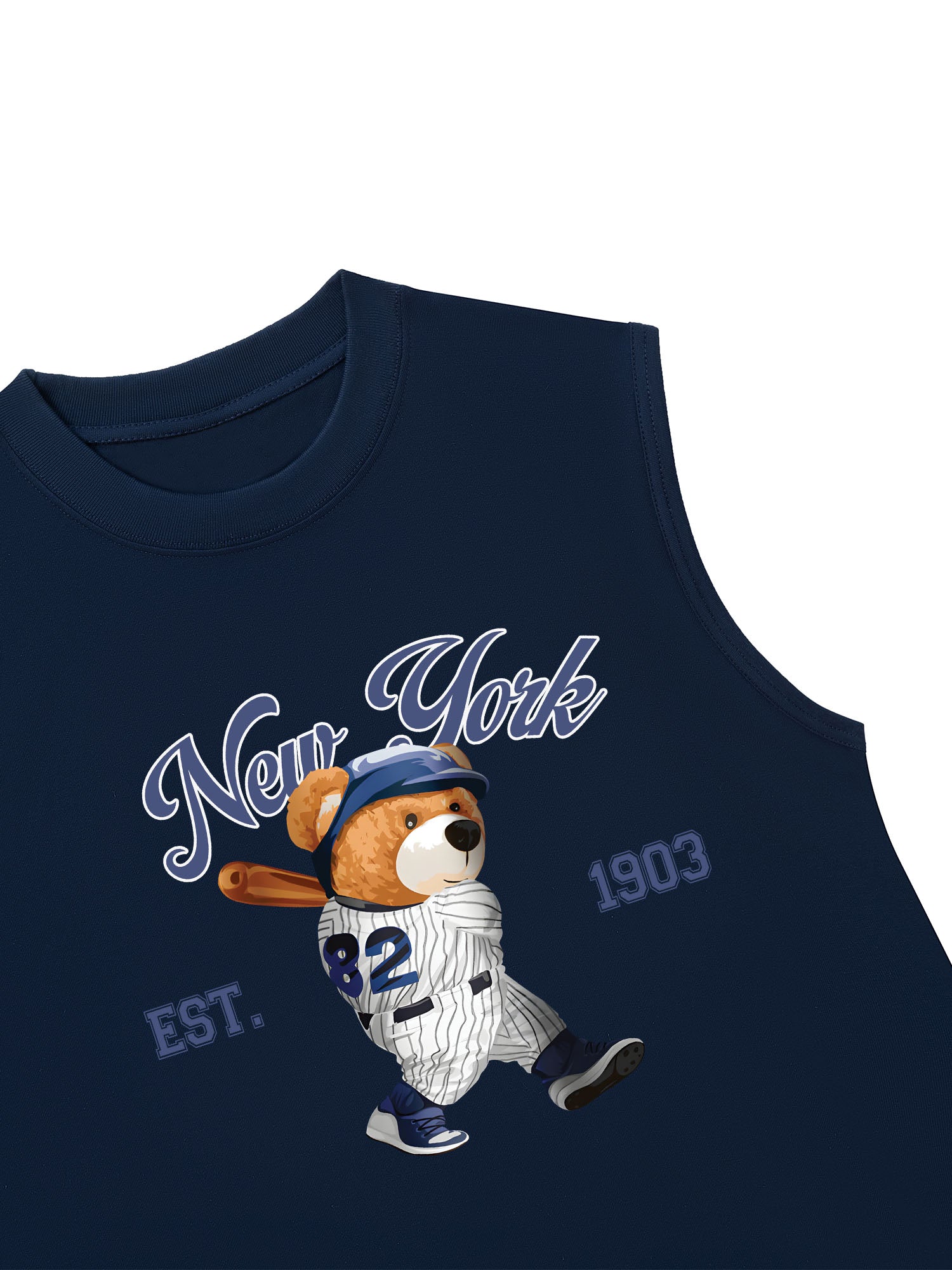 Áo Ba Lỗ Relaxed Fit New York Baseball