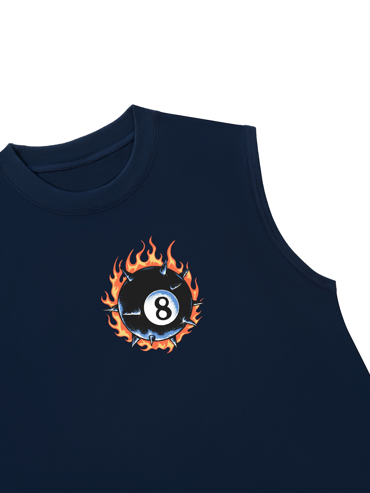 Áo Ba Lỗ Relaxed Fit Racun 8 Ball