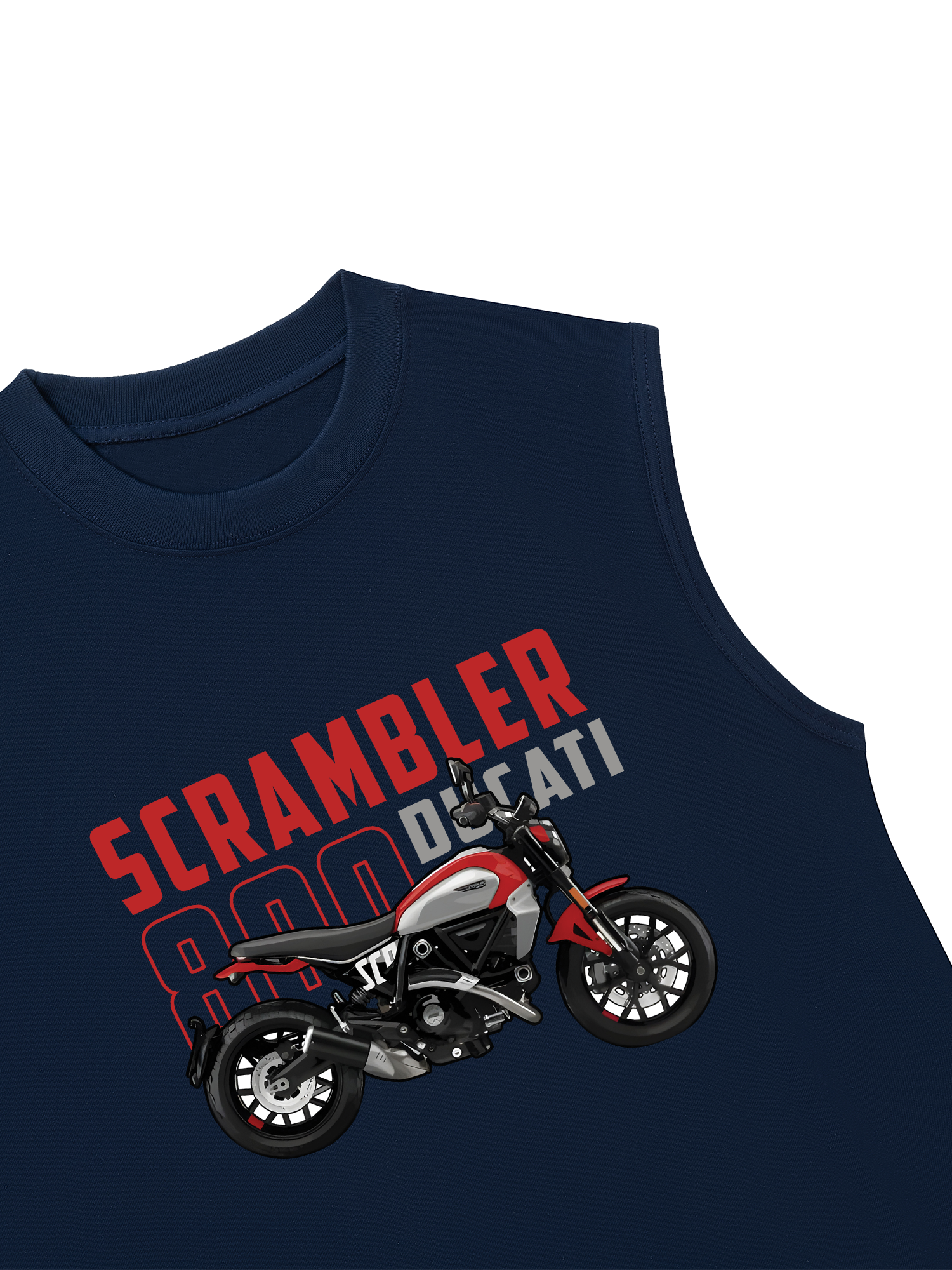 Áo Ba Lỗ Relaxed Fit Scrambler 800 Ducati