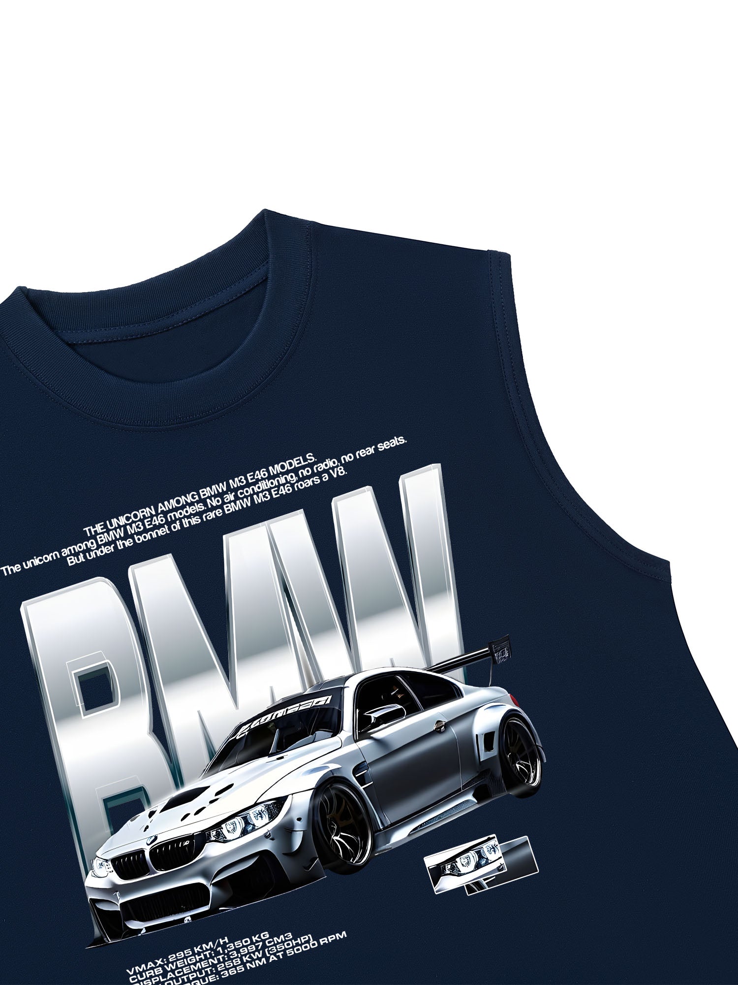 Áo Ba Lỗ Relaxed Fit BMW The Unicorn Among