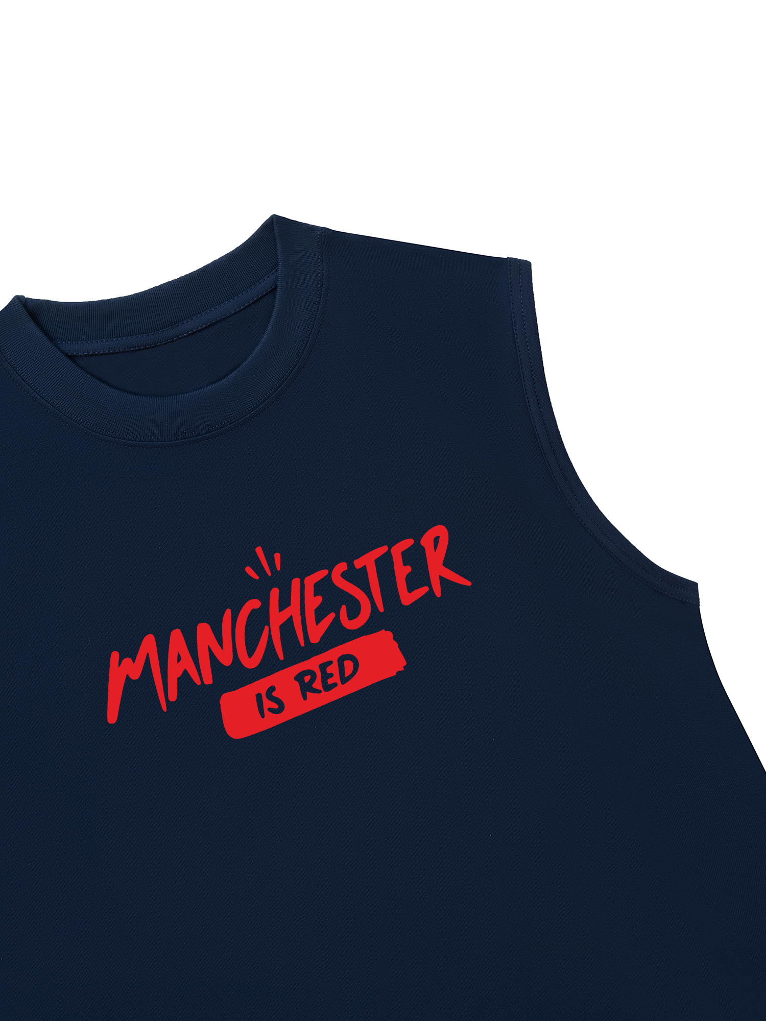 Áo Ba Lỗ Relaxed Fit Manchester Is Red