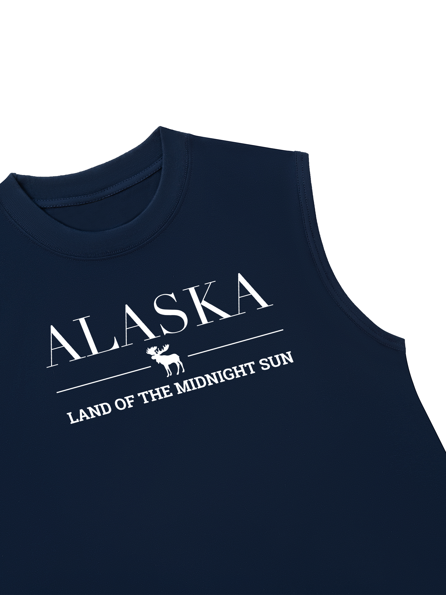 Áo Ba Lỗ Relaxed Fit Alaska Land Of The Midnight Sun