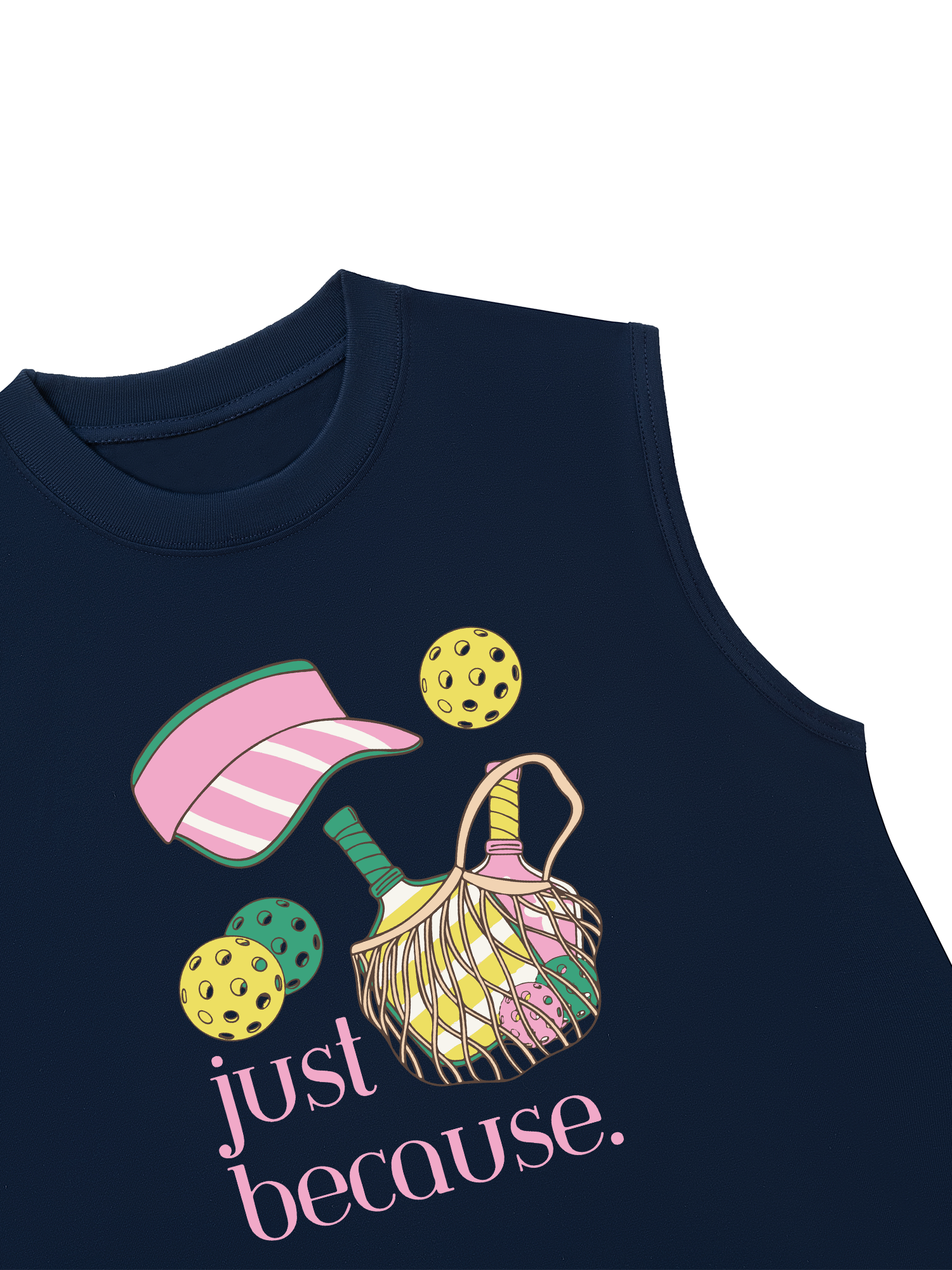 Áo Ba Lỗ Relaxed Fit Pickleball Just Because