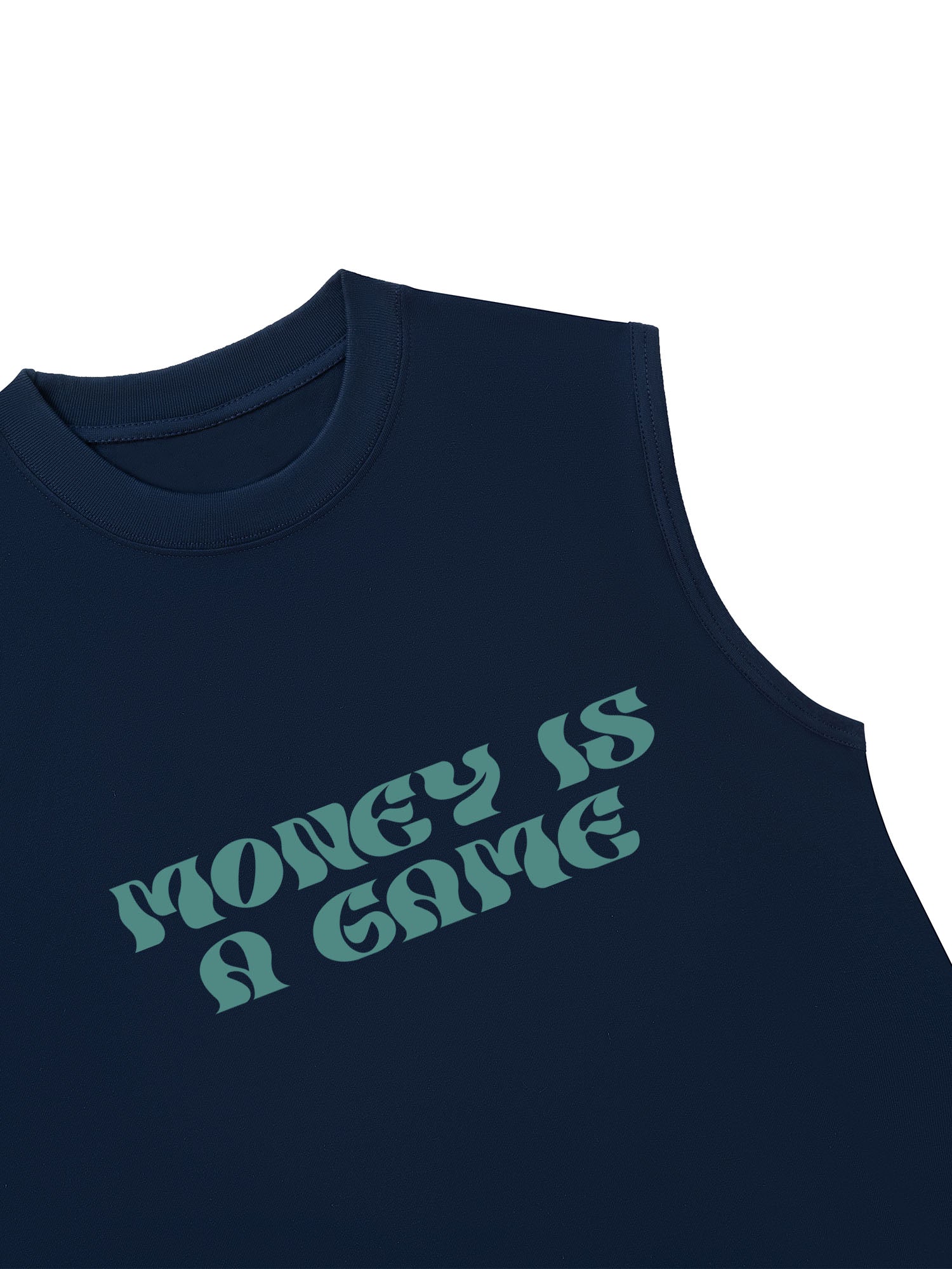Áo Ba Lỗ Relaxed Fit Money Is A Game