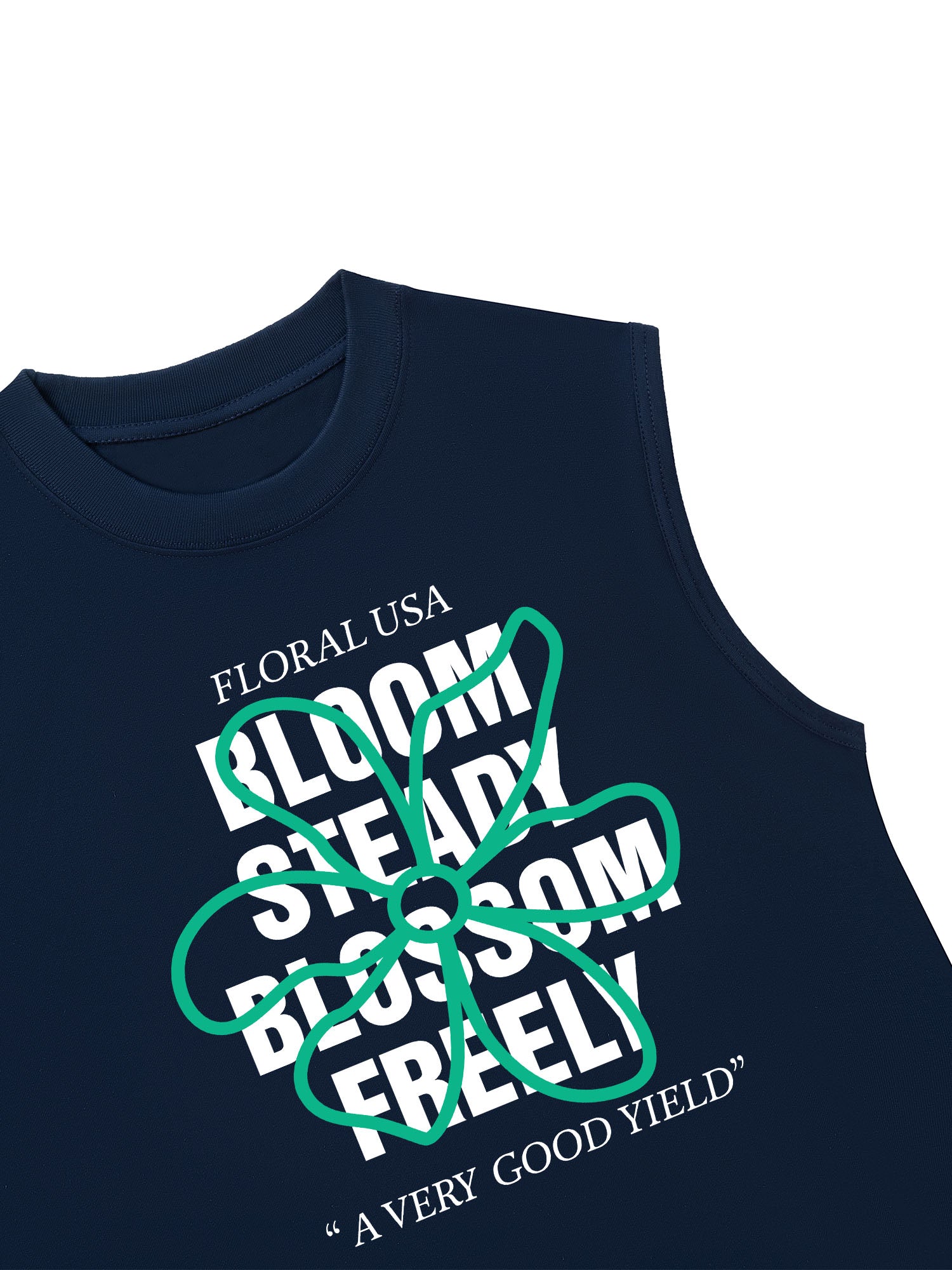 Áo Ba Lỗ Relaxed Fit Floral Bloom Steady