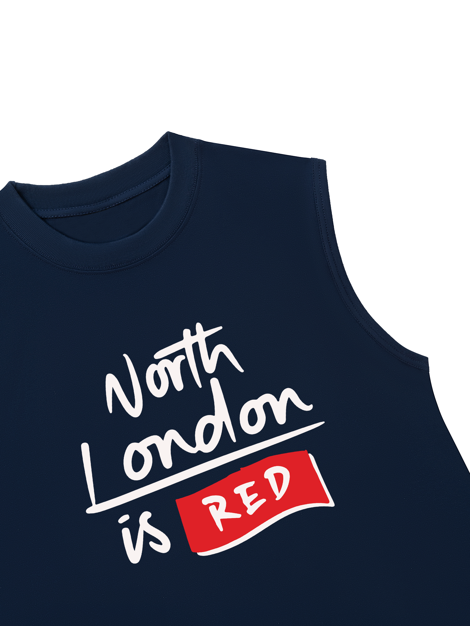 Áo Ba Lỗ Relaxed Fit Soccer North London Is Red