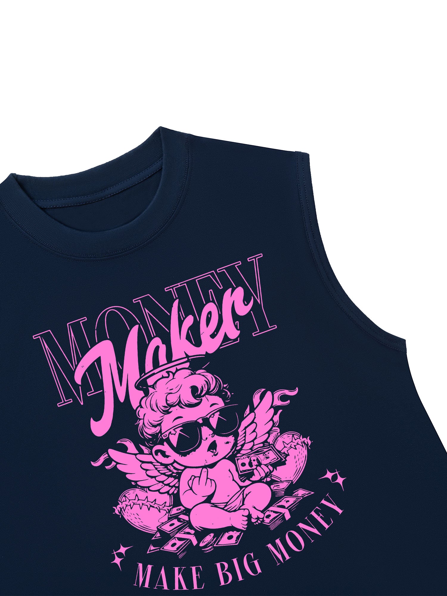 Áo Ba Lỗ Relaxed Fit Money Maker Make Big