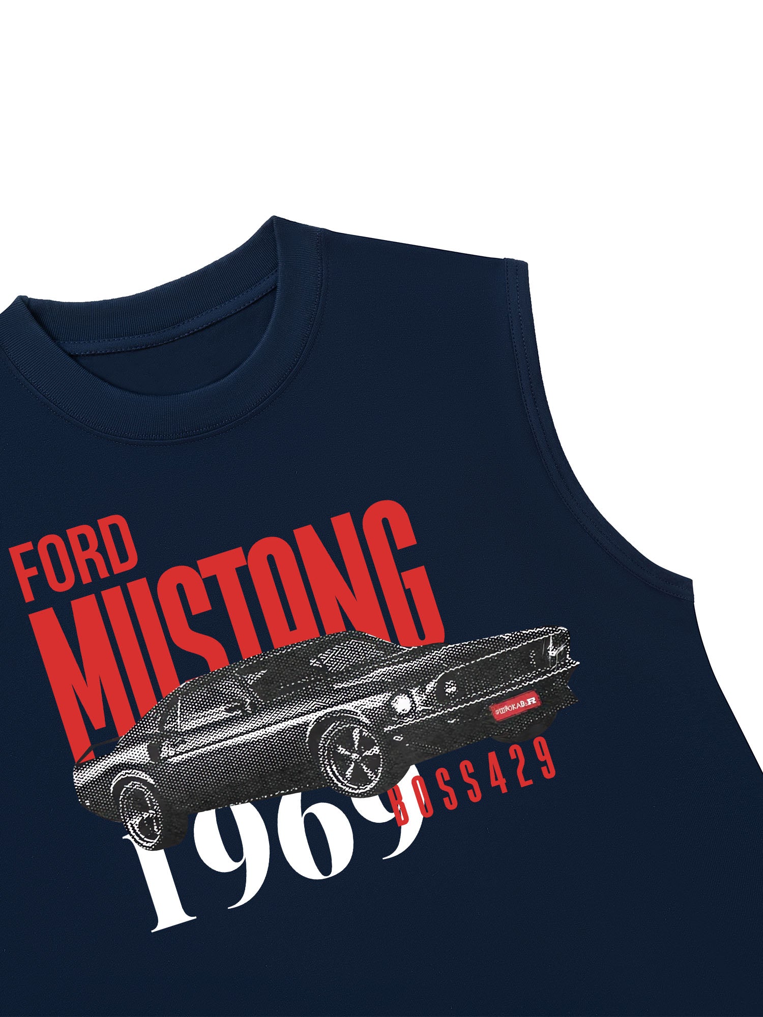 Áo Ba Lỗ Relaxed Fit Ford Boss 429