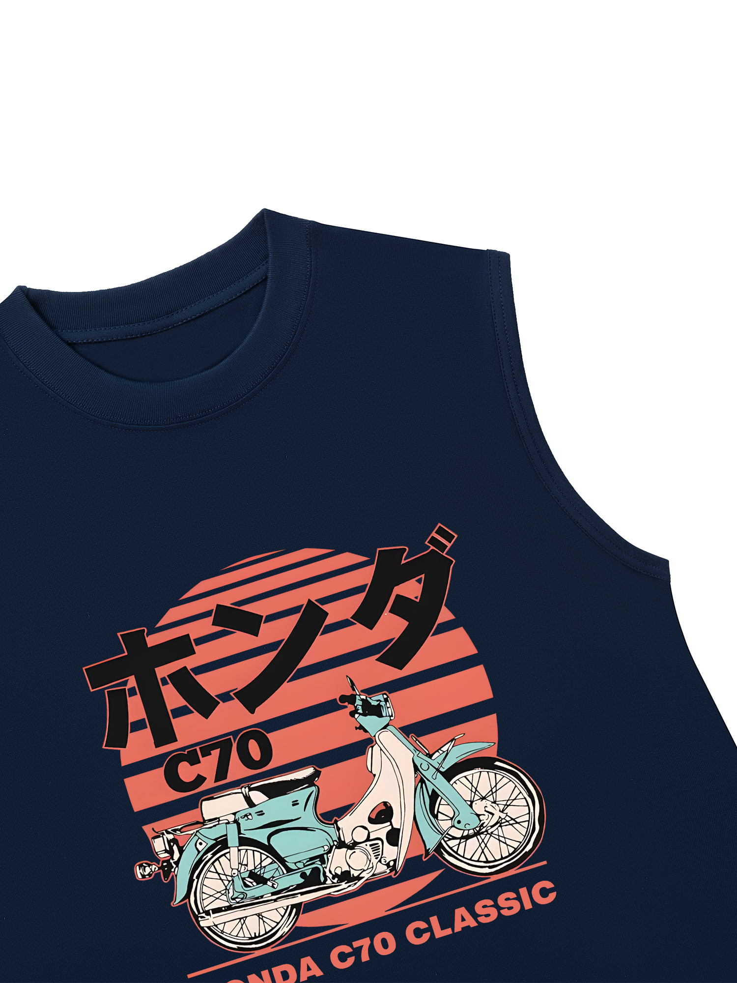 Áo Ba Lỗ Relaxed Fit Honda C70 CLASSIC