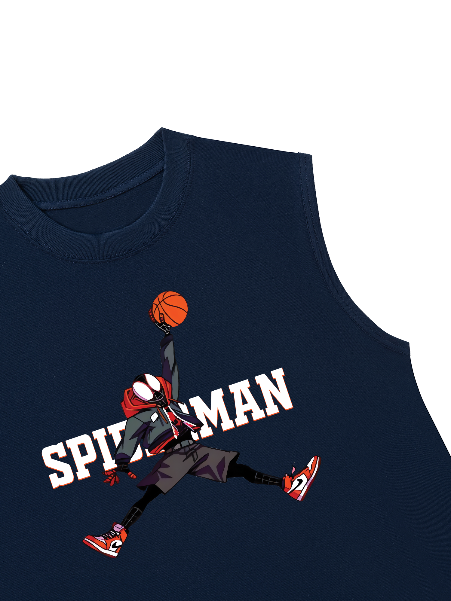 Áo Ba Lỗ Relaxed Fit Basketball Spider