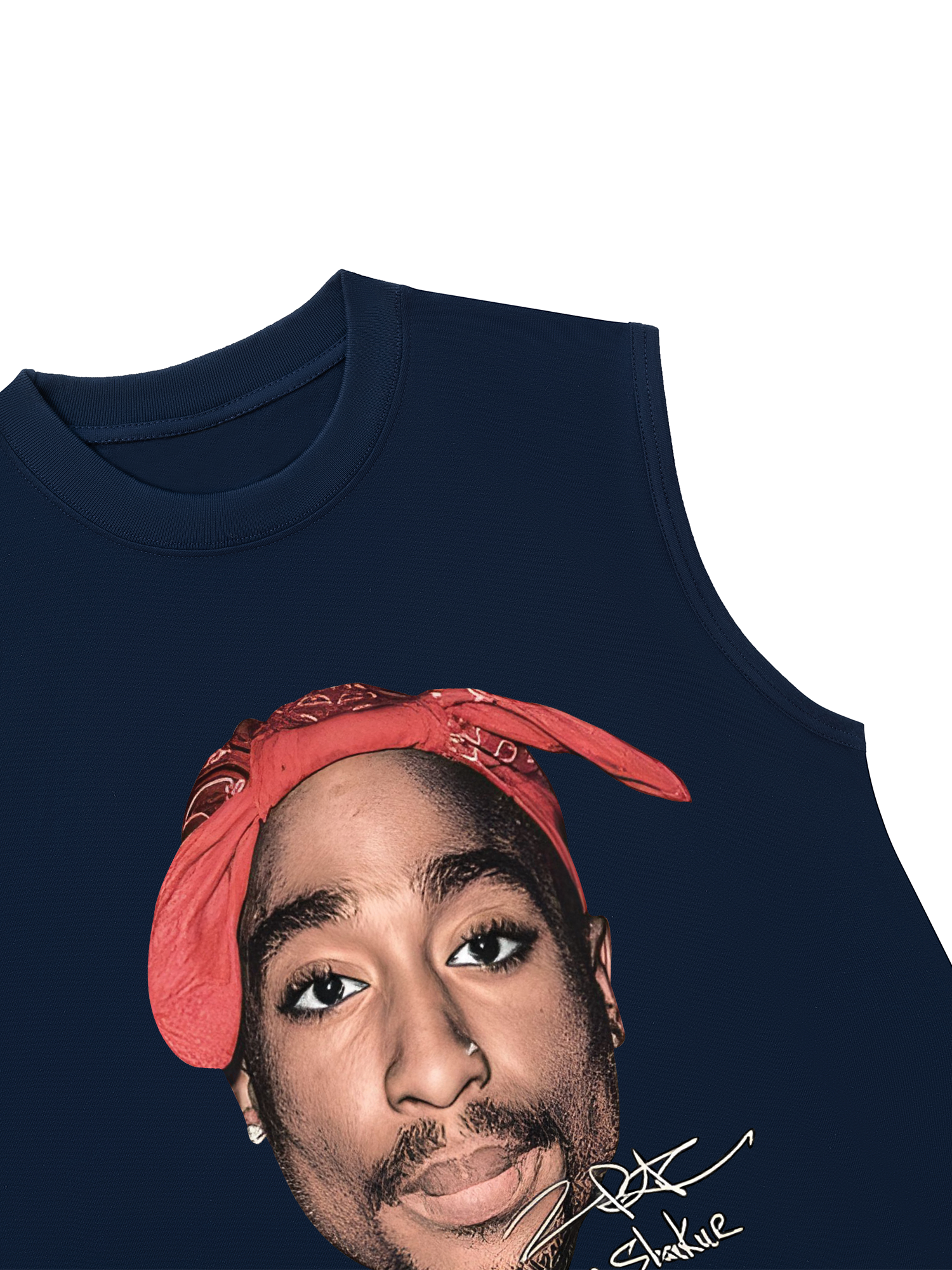 Áo Ba Lỗ Relaxed Fit Rapper 2Pac All Eyes On Me