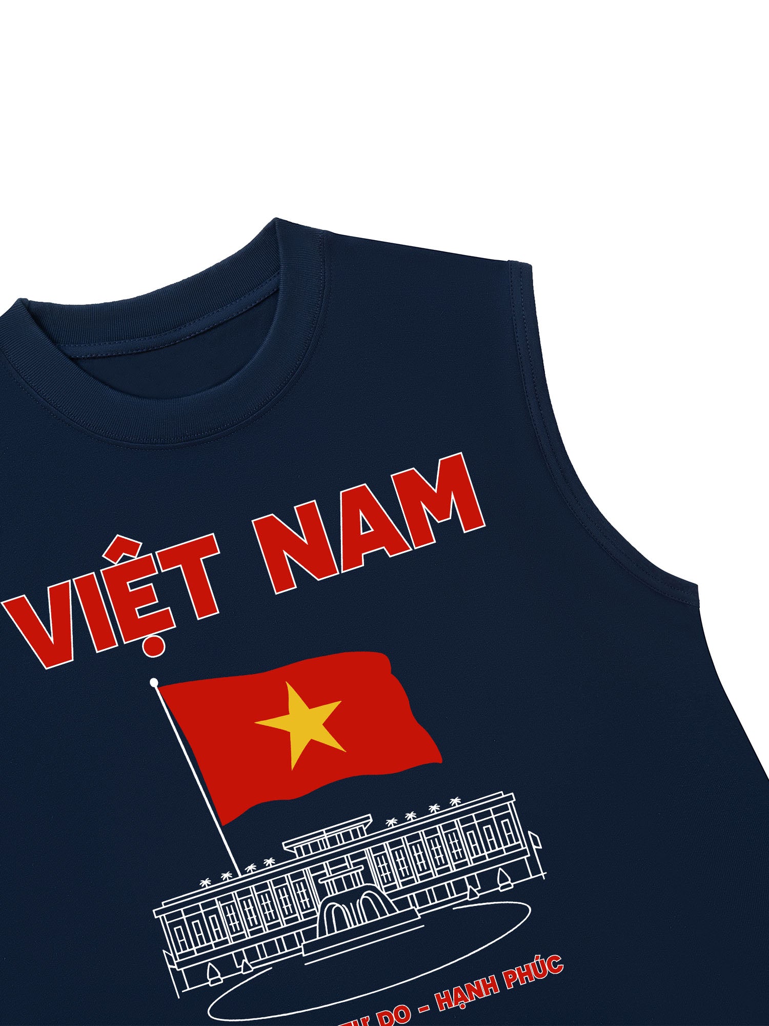 Áo Ba Lỗ Relaxed Fit Việt Nam Độc Lập