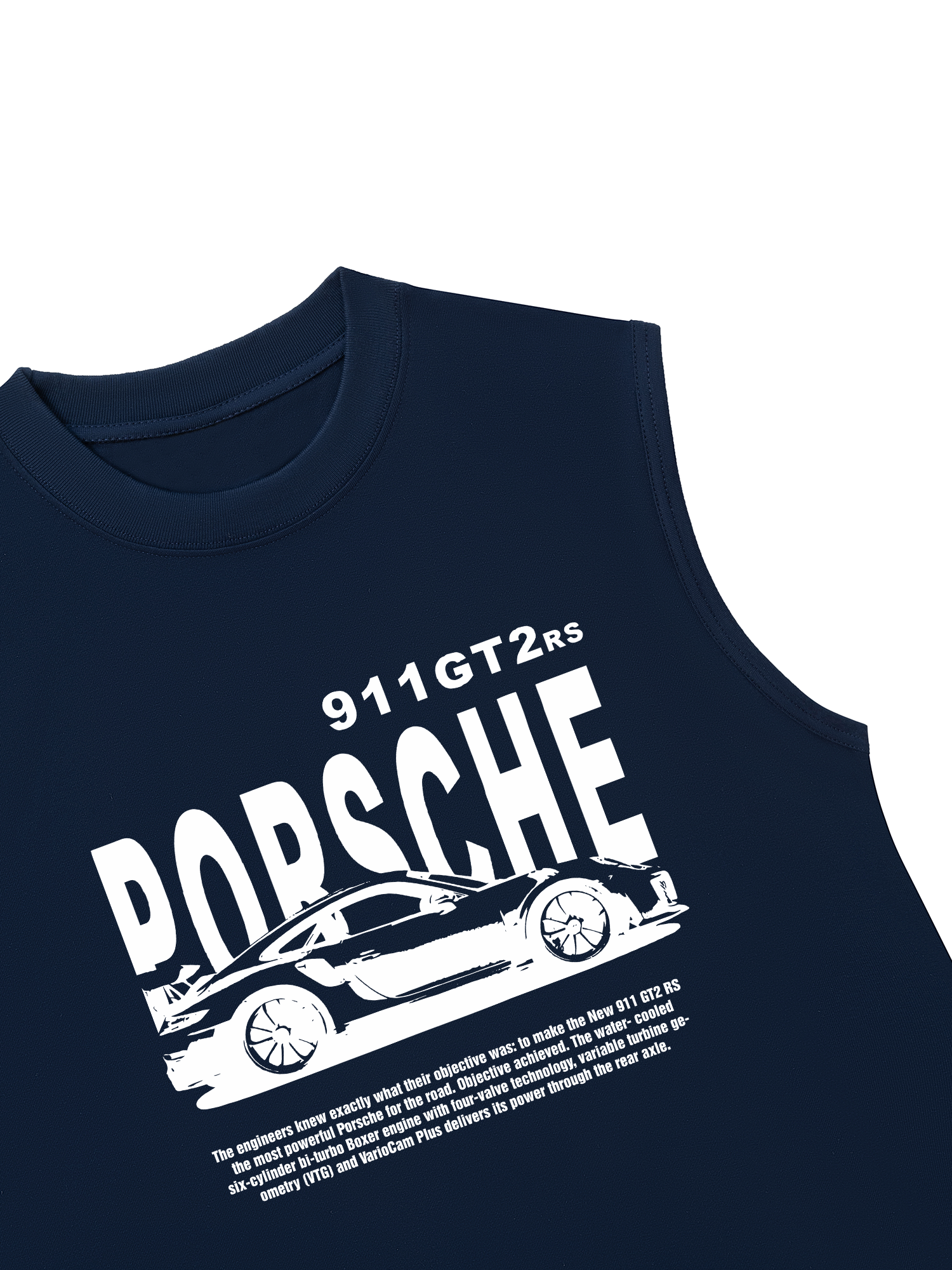 Áo Ba Lỗ Relaxed Fit Porsche The Engineers