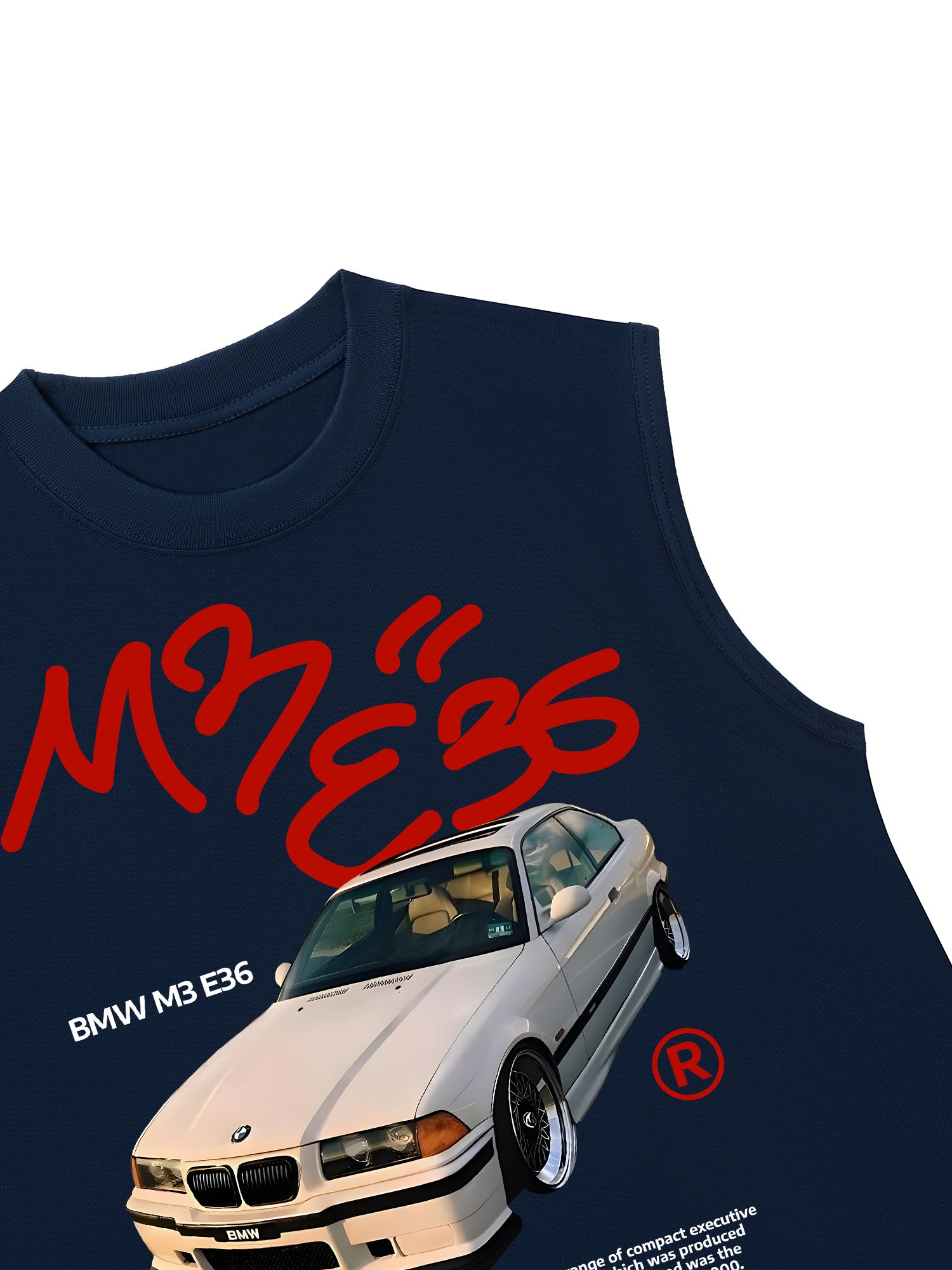 Áo Ba Lỗ Relaxed Fit  BMW M3E36 Street Style