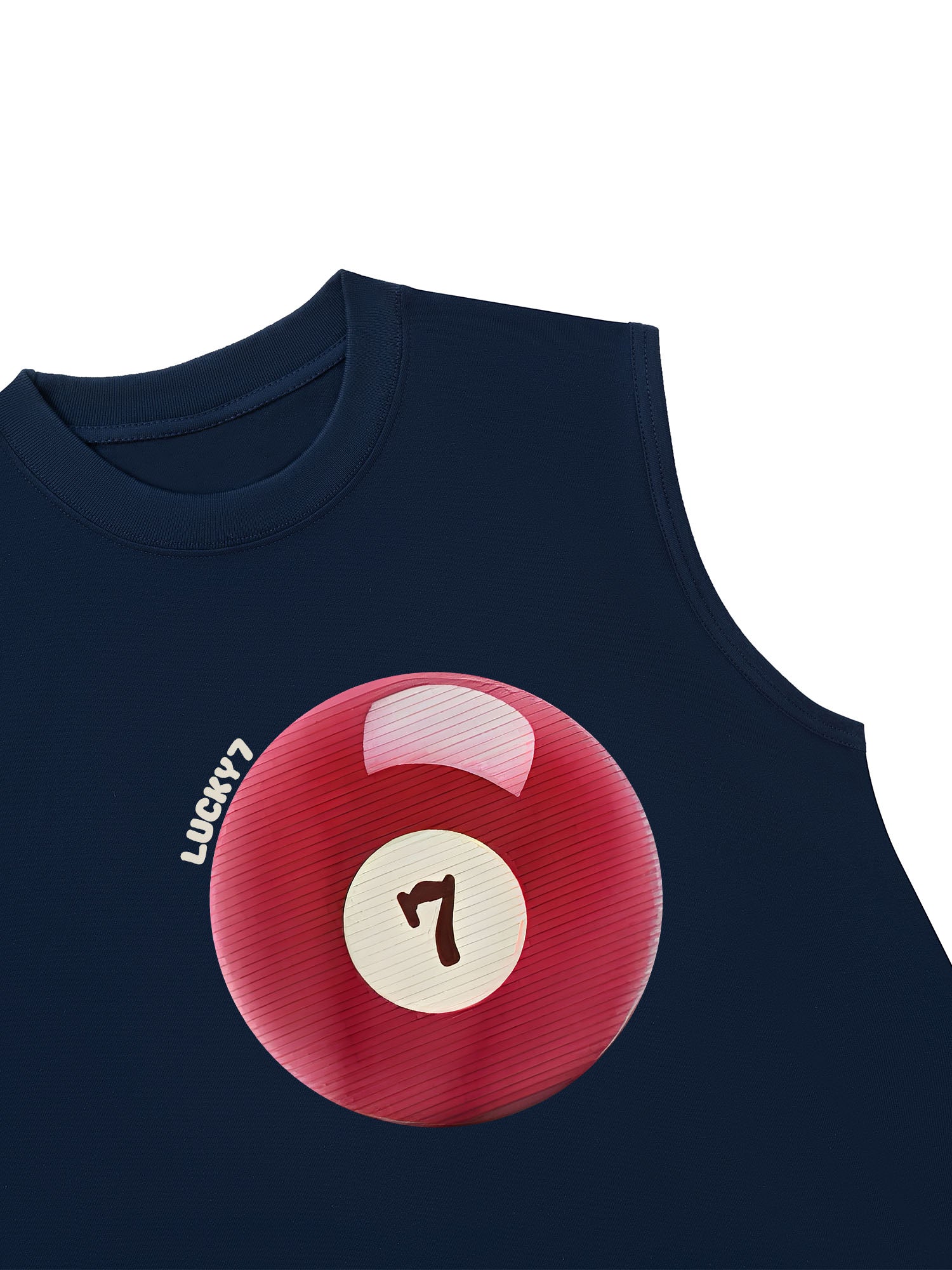 Áo Ba Lỗ Relaxed Fit Lucky Seven