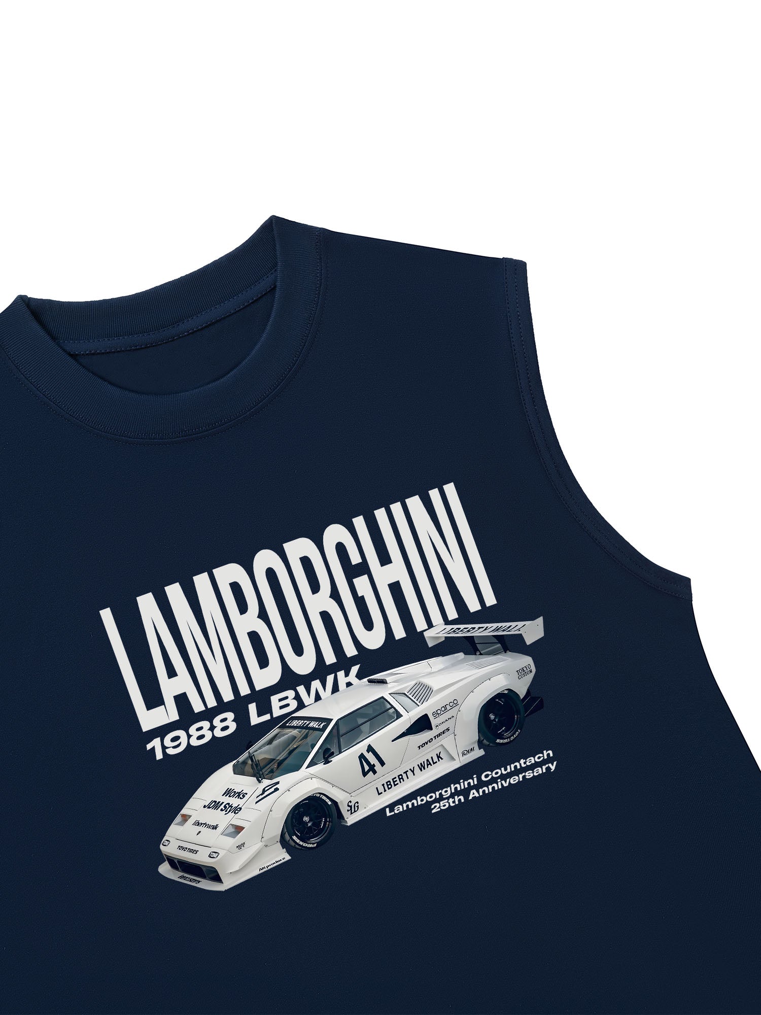 Áo Ba Lỗ Relaxed Fit Lamborghini 25th Anniversary