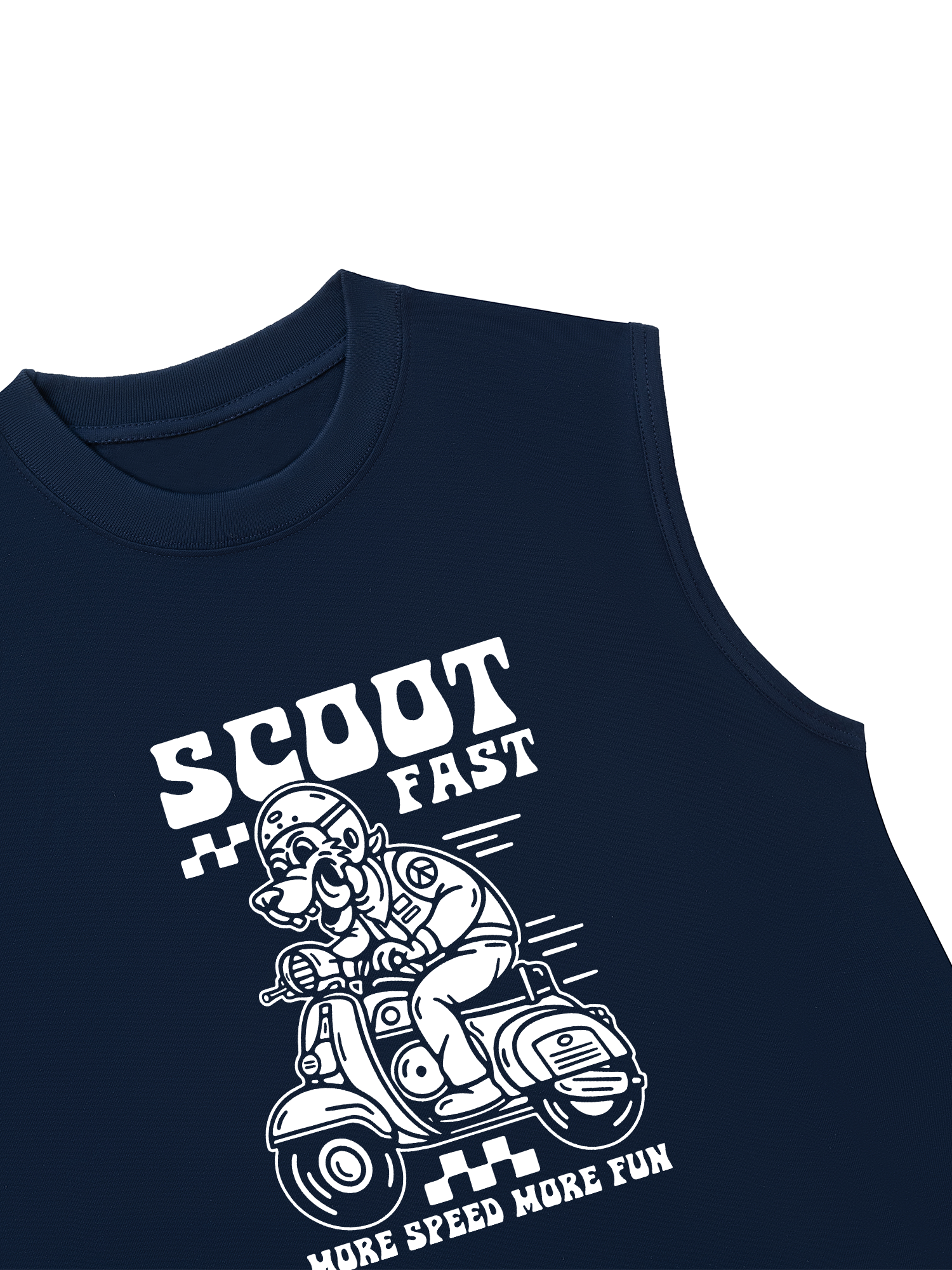 Áo Ba Lỗ Relaxed Fit Scoot Fast