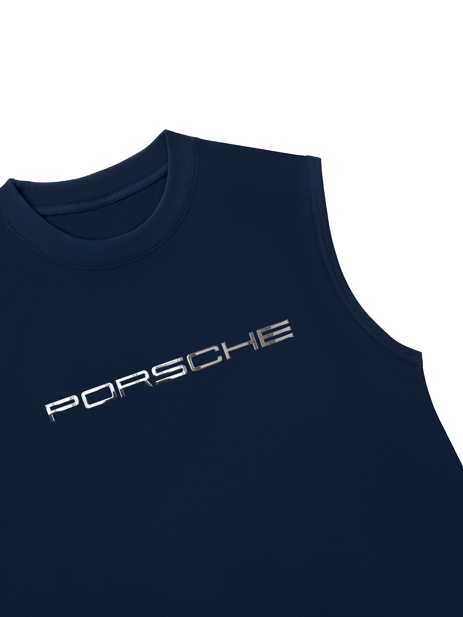 Áo Ba Lỗ Relaxed Fit Porsche Chrome Typo