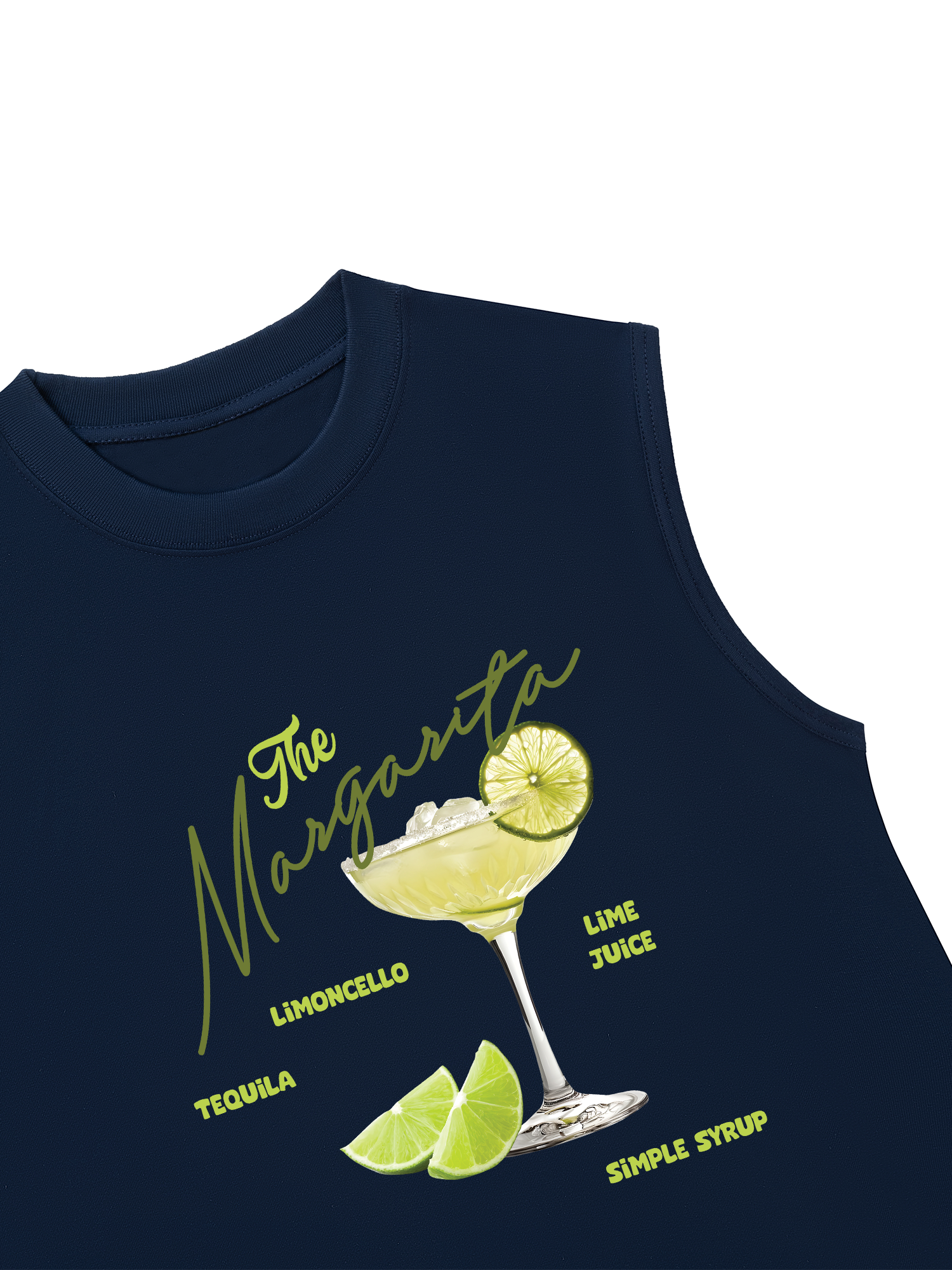Áo Ba Lỗ Relaxed Fit The Margarita Lime