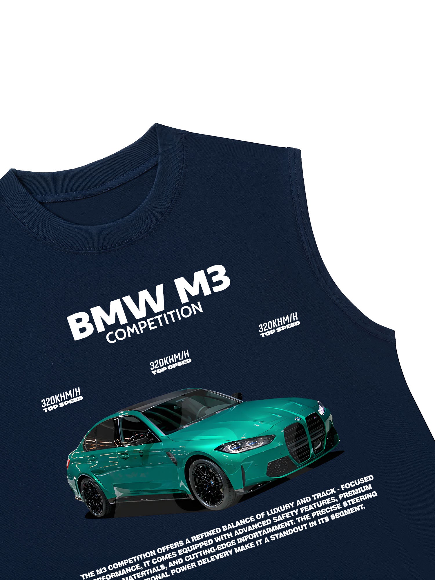 Áo Ba Lỗ Relaxed Fit BMW M3 Competition