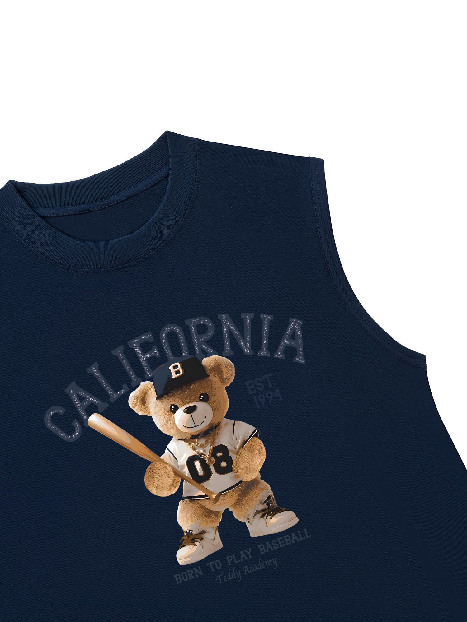 Áo Ba Lỗ Relaxed Fit Baseball Born To Play