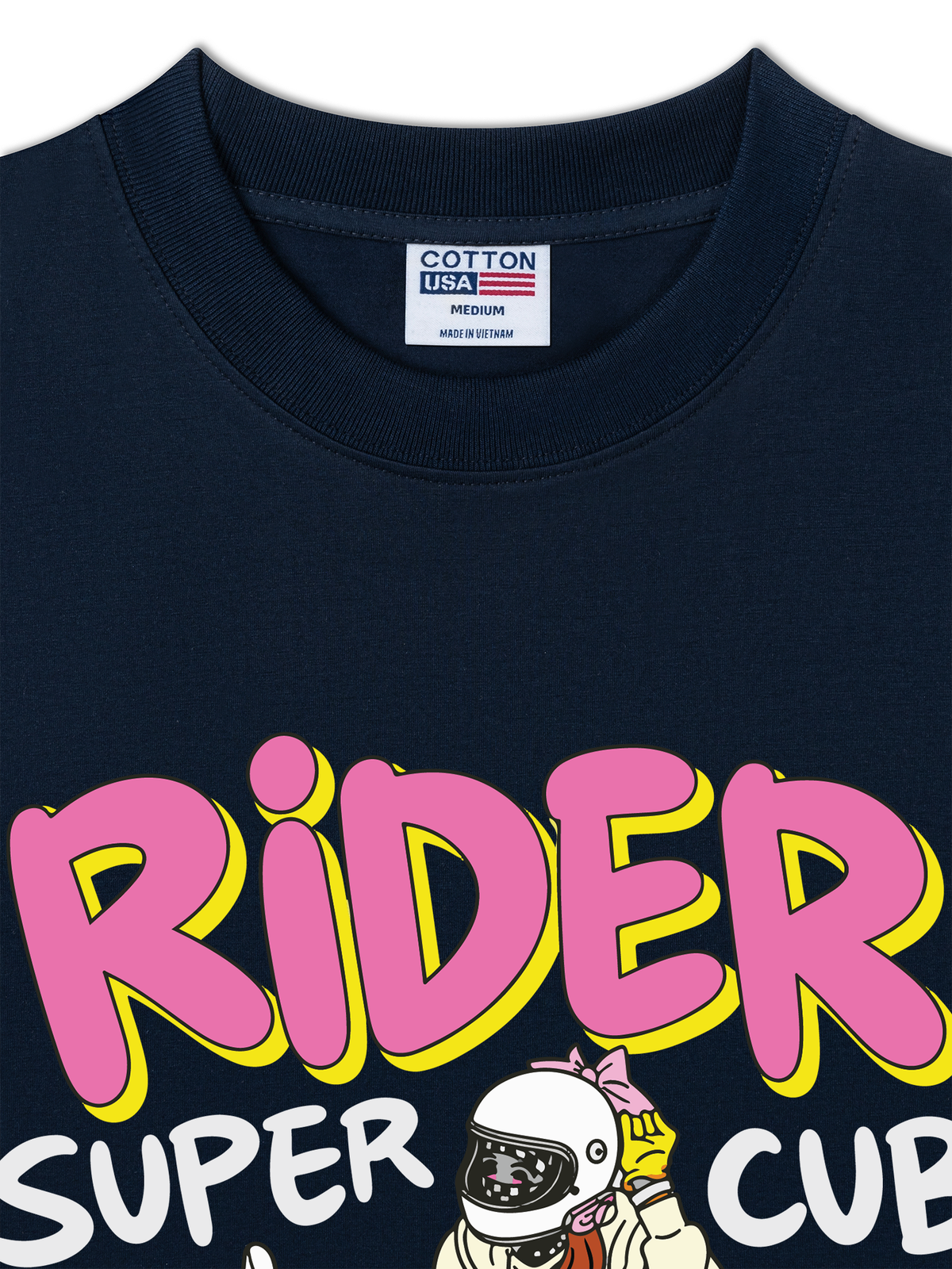 Áo Thun Relaxed Fit  RIDER Super Club