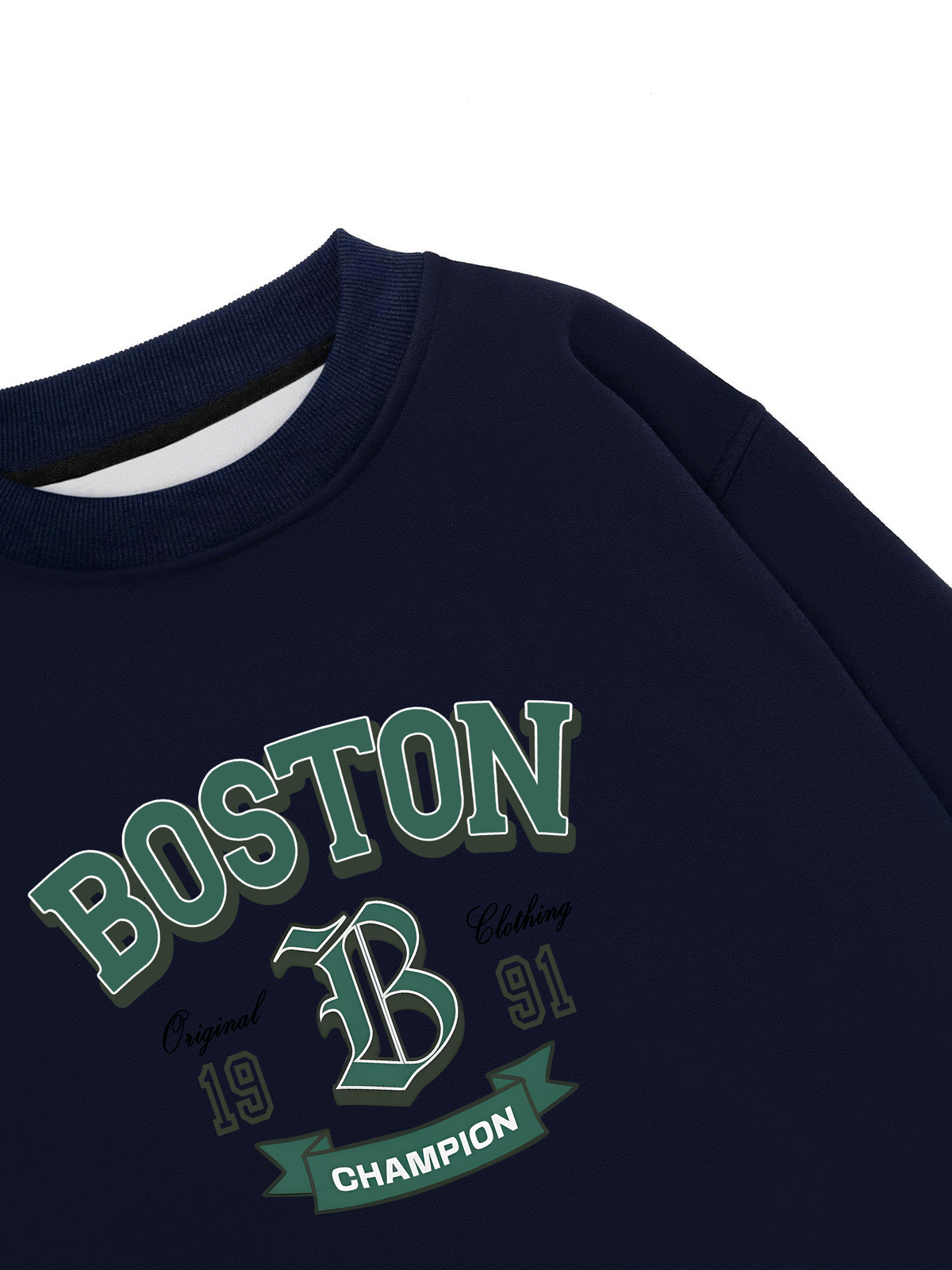 Áo Sweater Nỉ Hai Da City Bonton