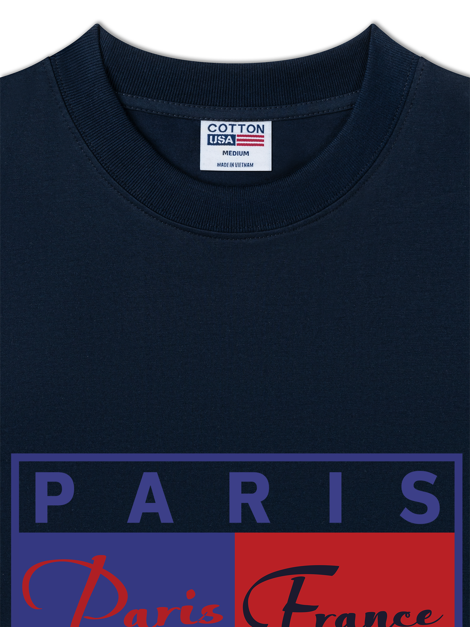 Áo Thun Relaxed Fit Basic Paris France