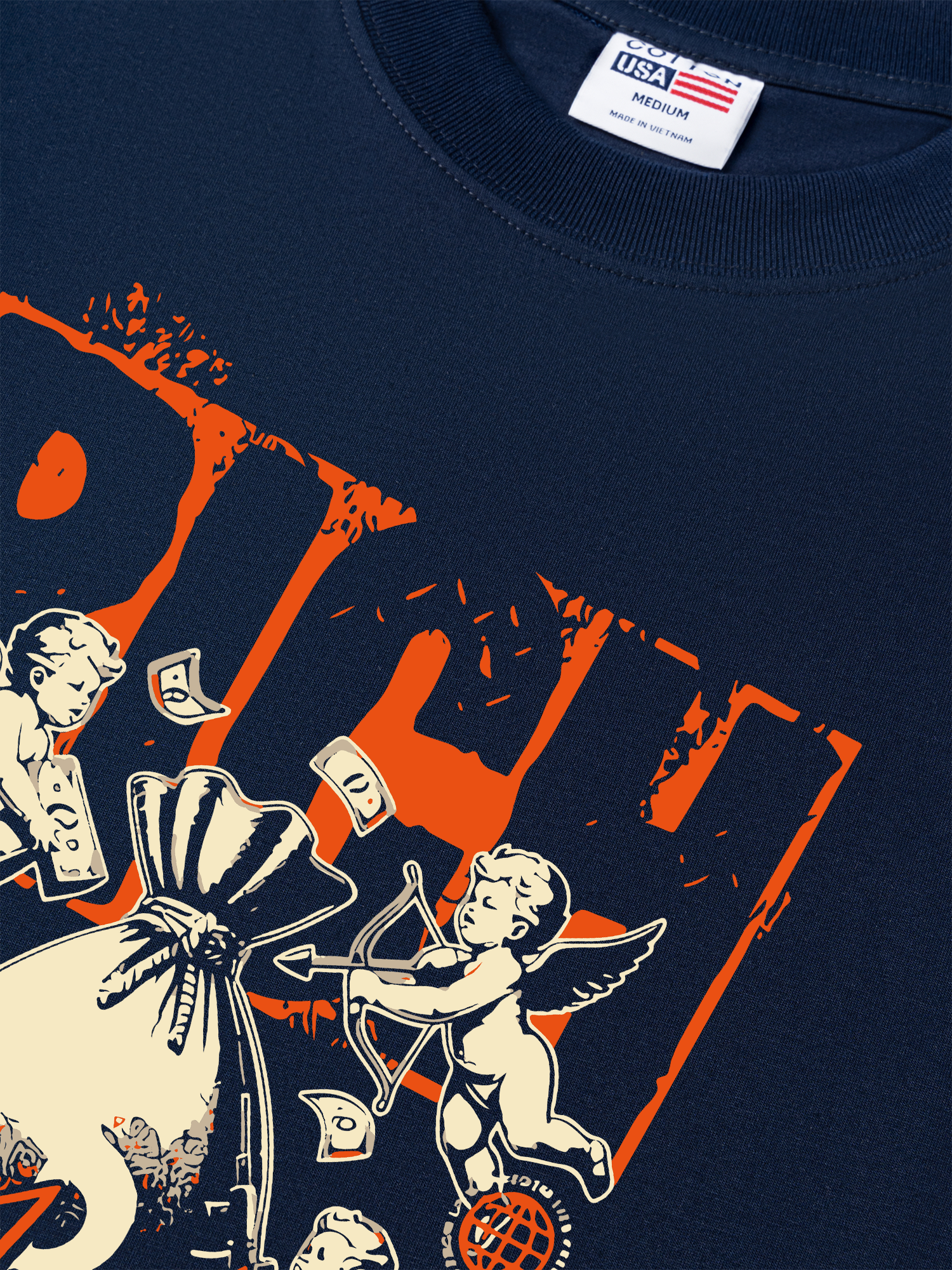 Áo Thun Relaxed Fit Money The Spirit Of The Hustler