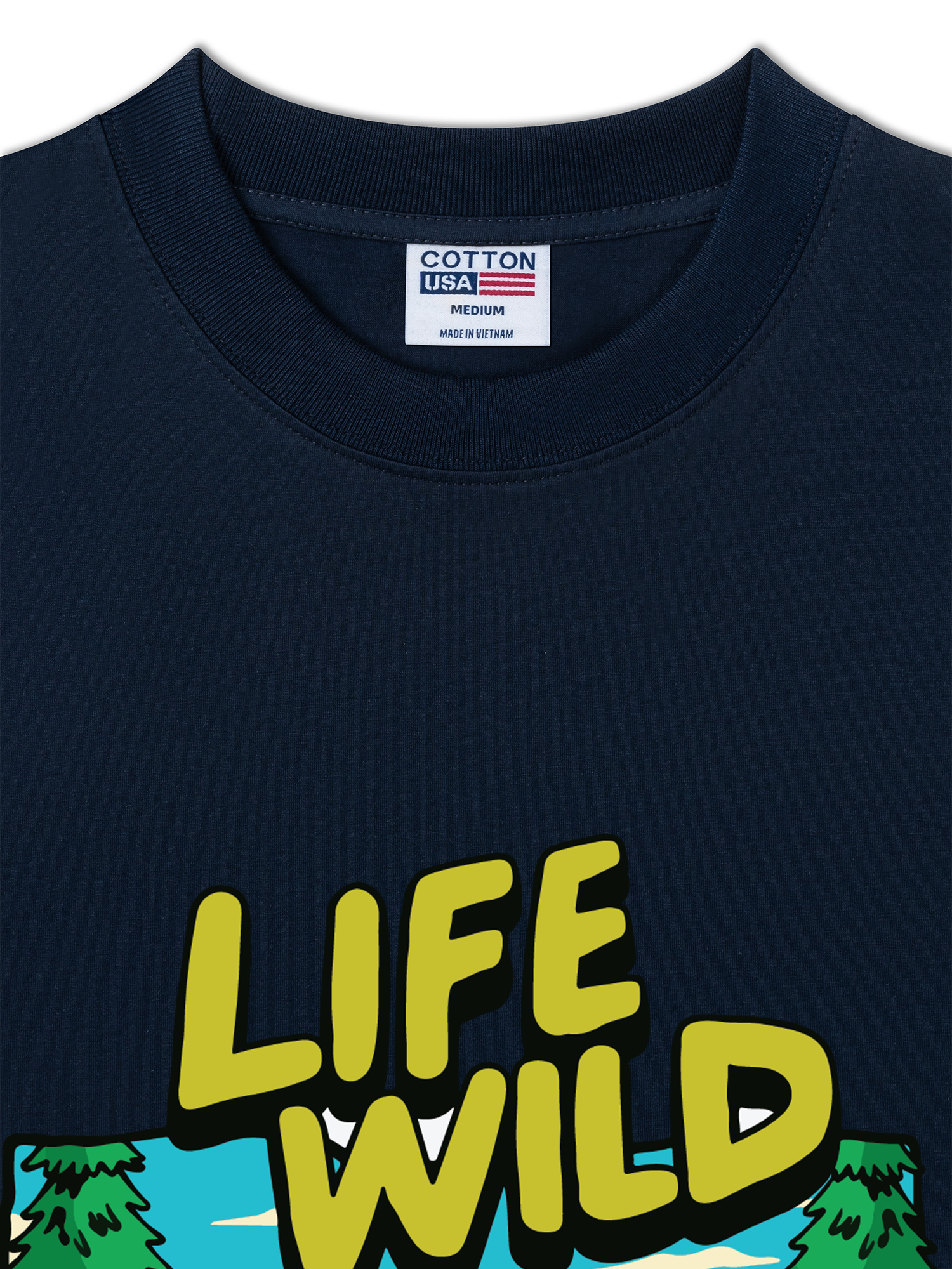 Áo Thun Relaxed Fit Adventure Life Wild