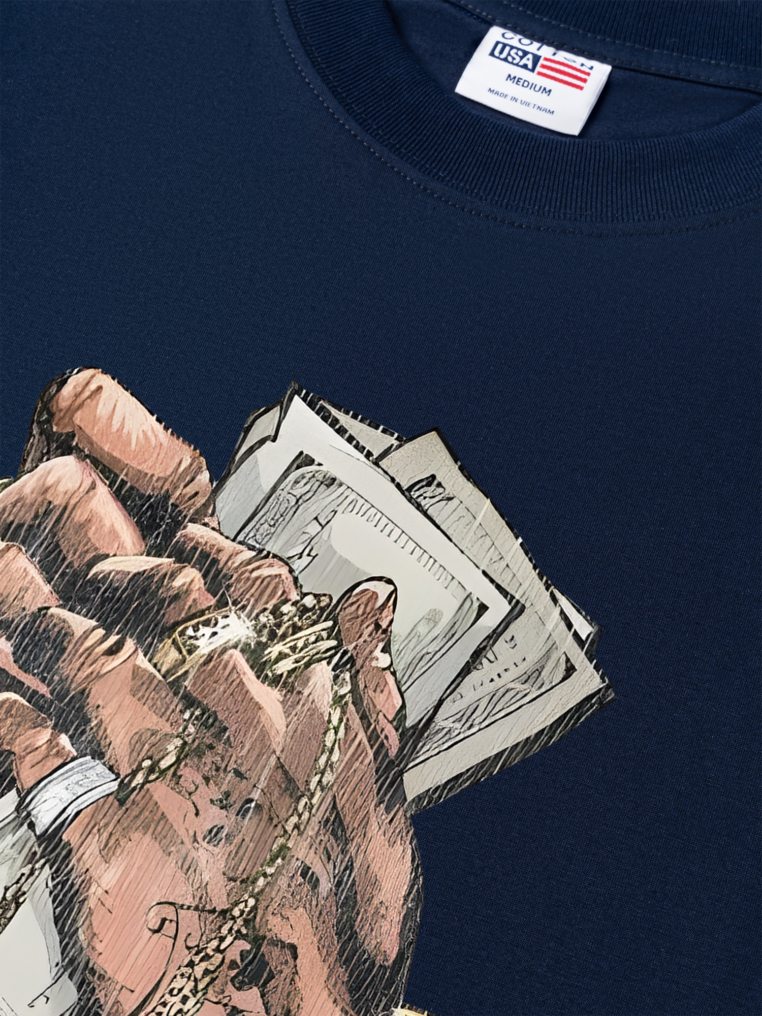 Áo Thun Relaxed Fit Money Your Dream